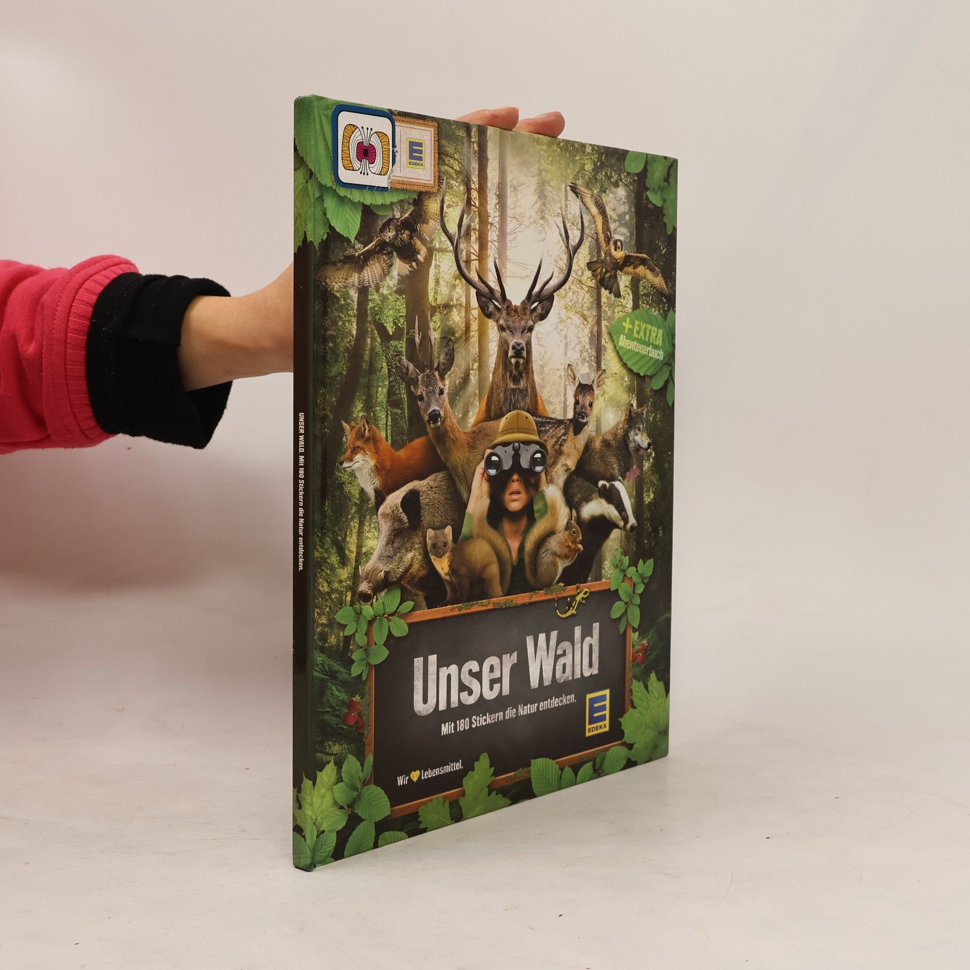 Autorenkollektiv Unser Wald. Mit 180 Stickern die Natur entdecken