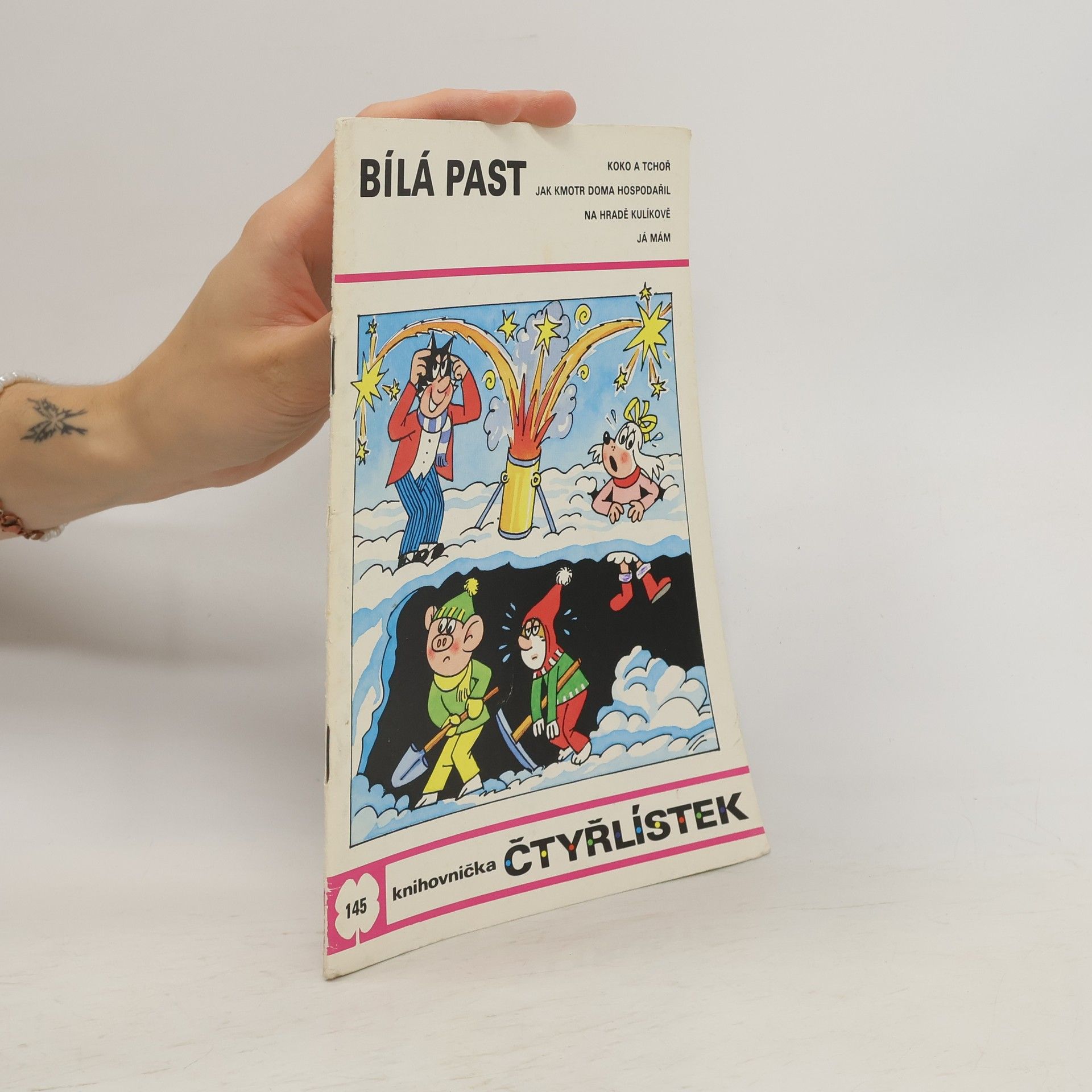 Jaroslav Němeček Čtyřlístek 145. Bílá past