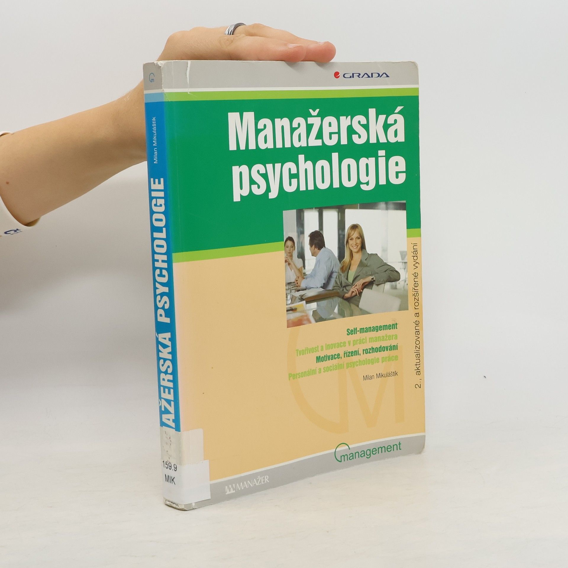 Milan Mikuláštík Manažerská psychologie