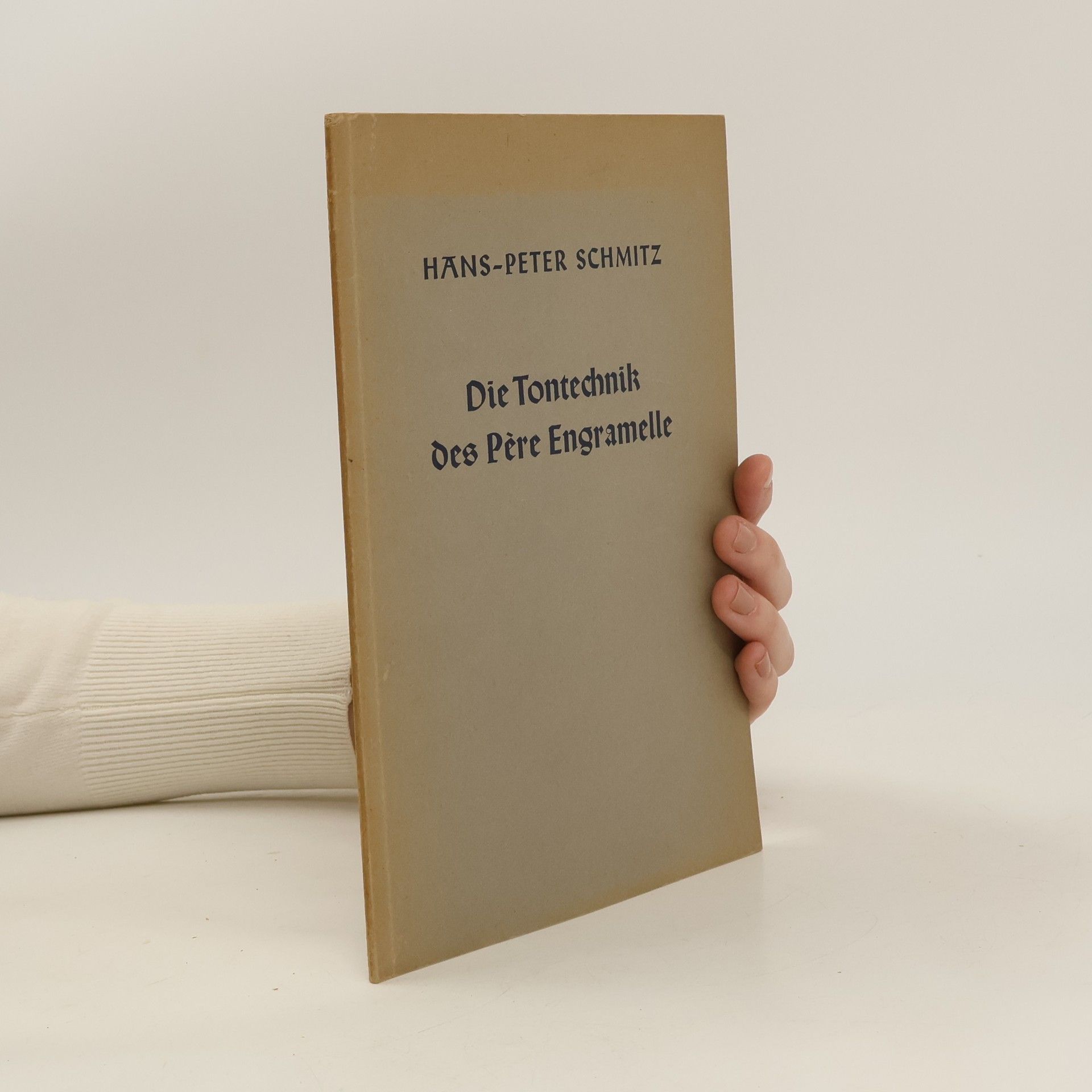 Die Tontechnik Des Père Engramelle