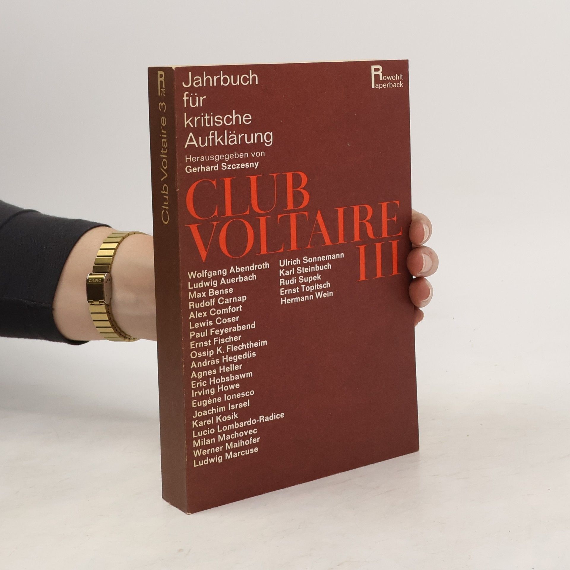 AA.VV. Club Voltaire III. Jahrbuch für kristische Aufklärung