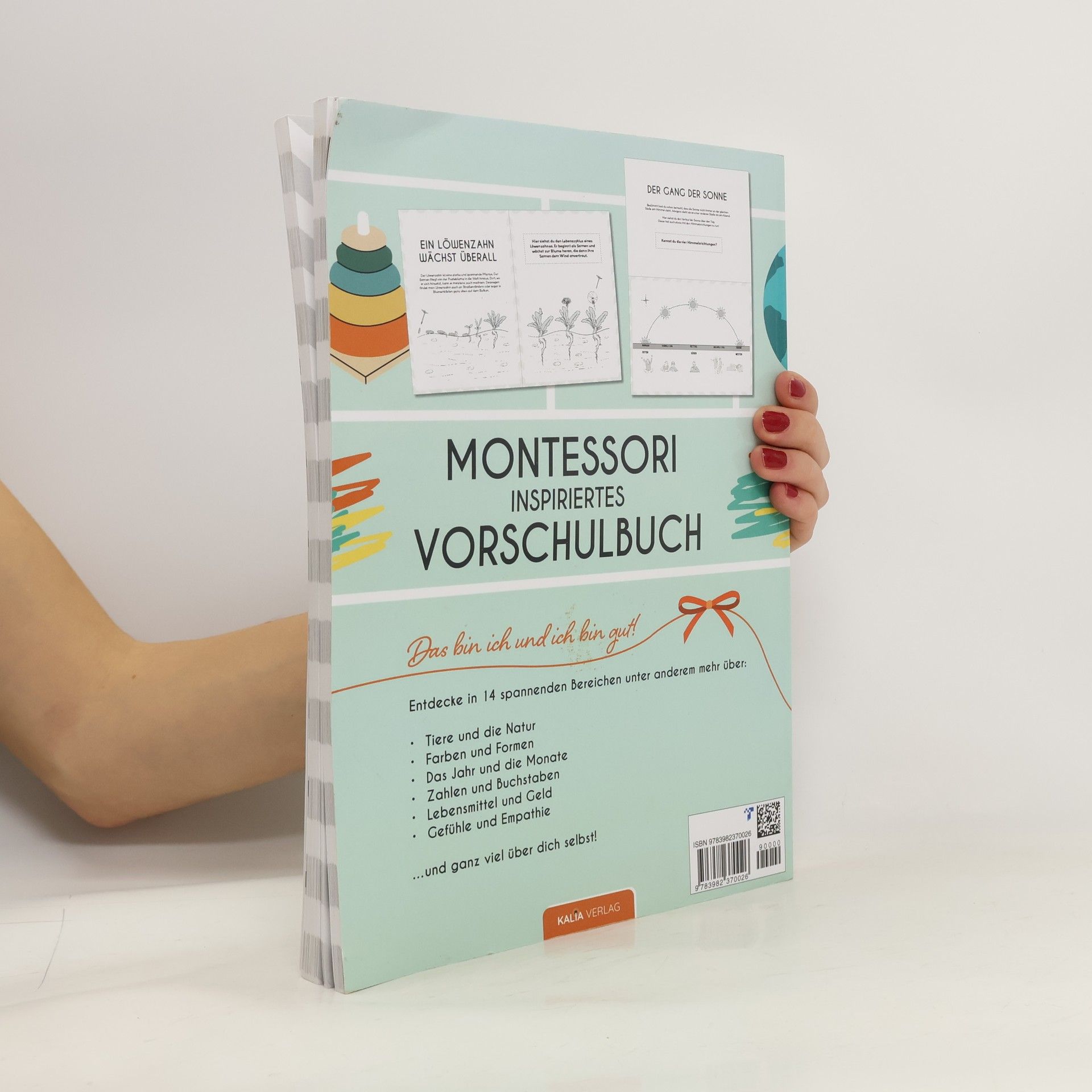 Carolin Schwab Ich bin ich und ich bin gut - Montessori inspiriertes Vorschulbuch für Kinder von 3-7 Jahren