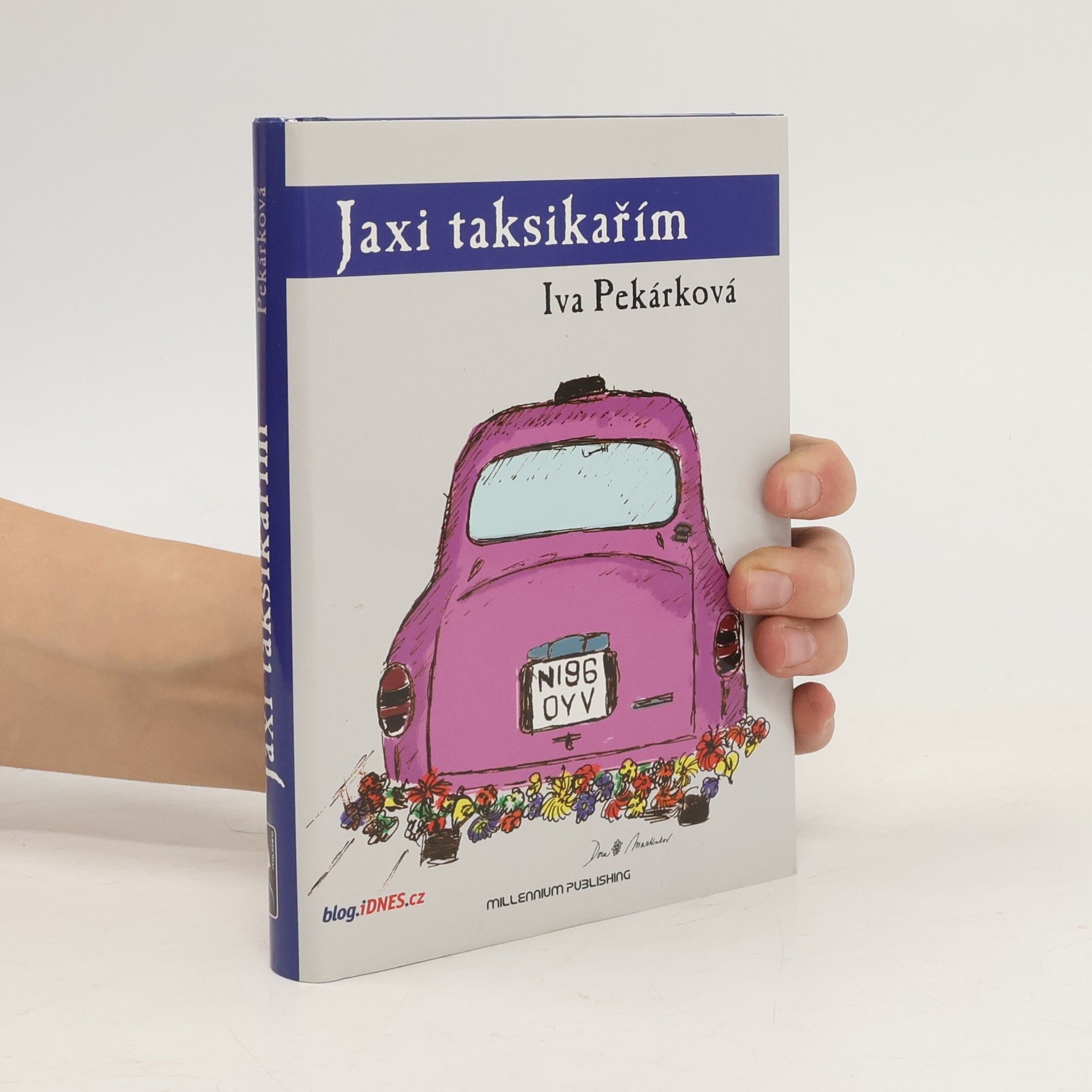 Iva Pekárková Jaxi taksikařím