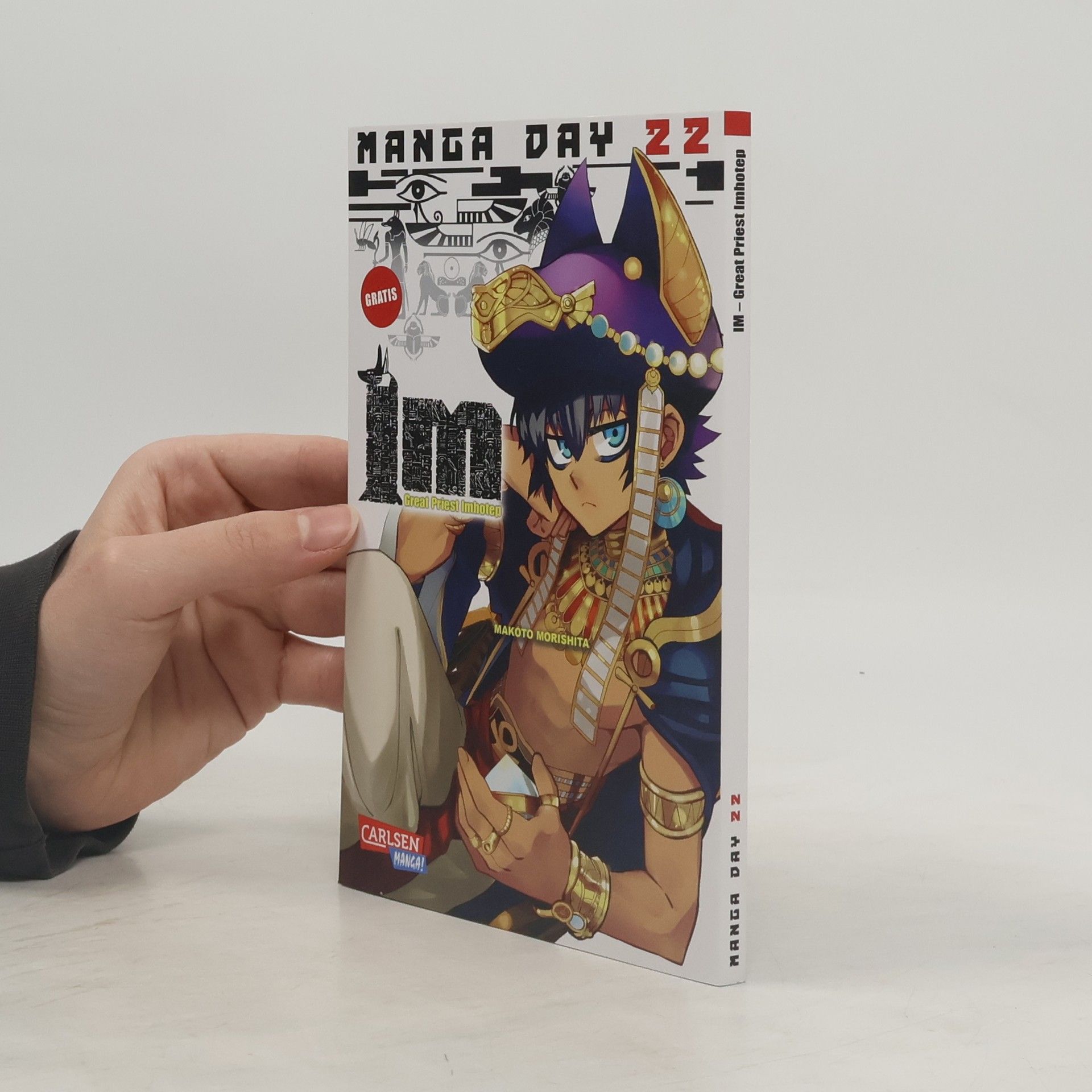 Makoto Morishita Manga Day 22. Im. Great Priest Imhotep
