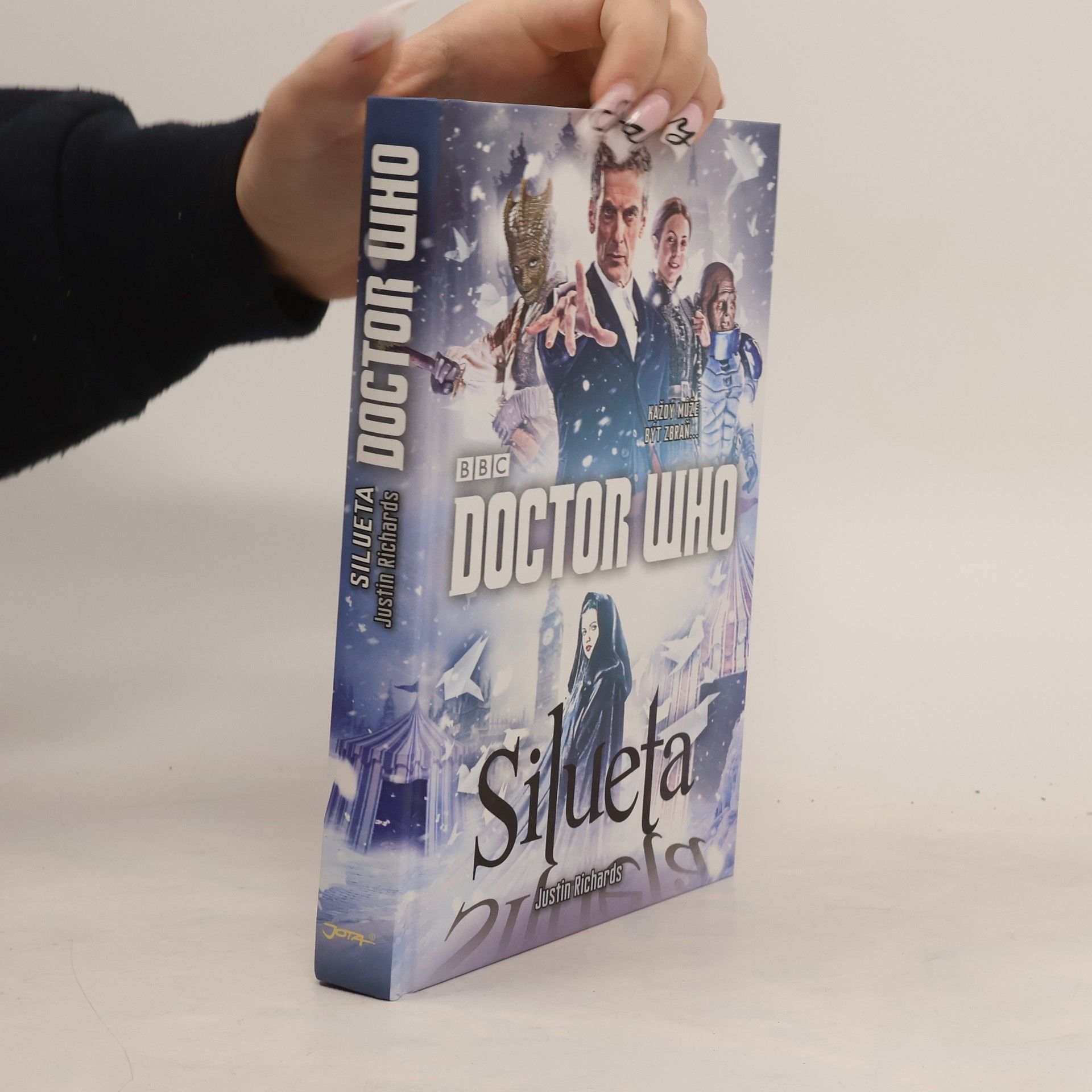 Justin Richards Doctor Who. Silueta