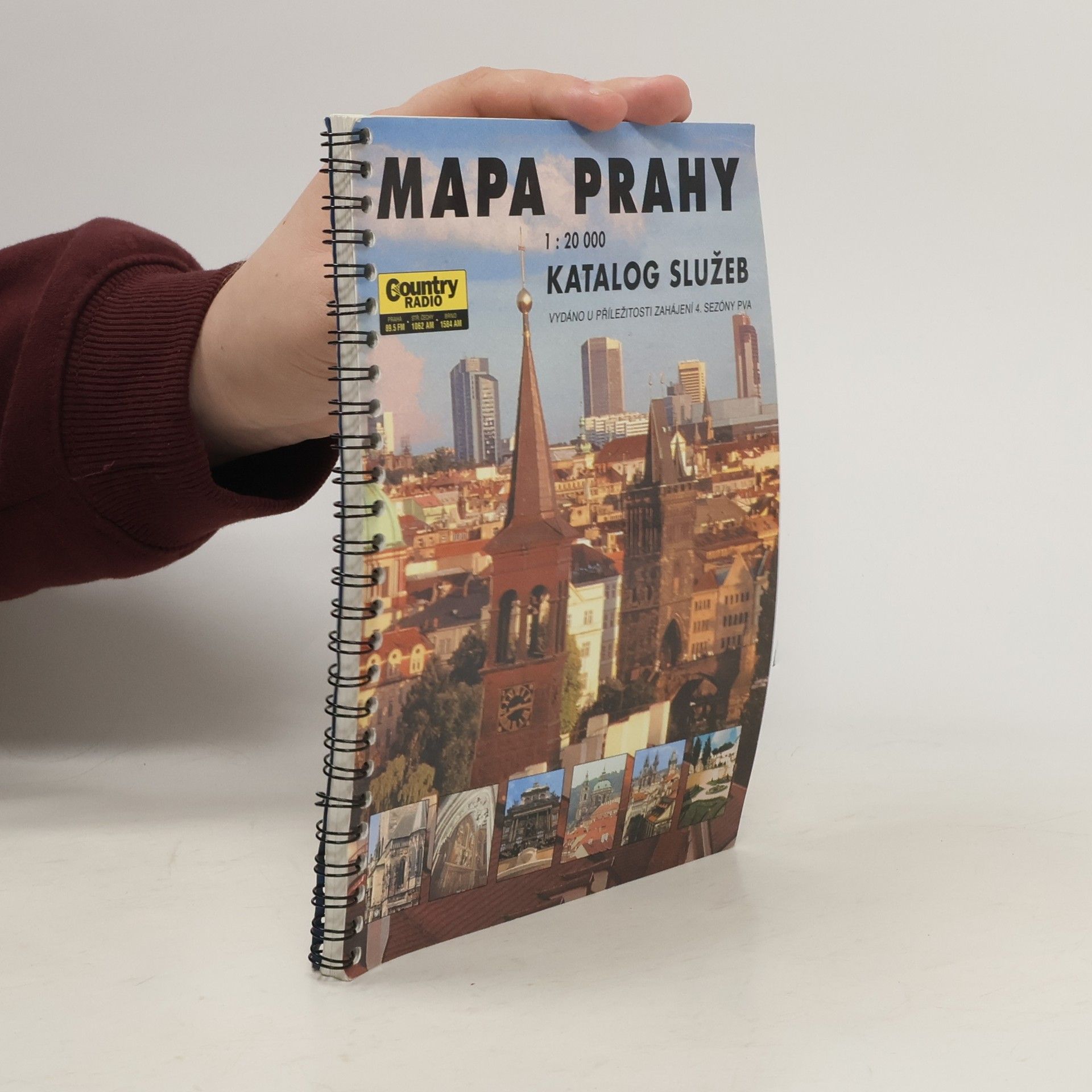 Kolektív autorov Mapa Prahy 1:20000 Katalog služeb
