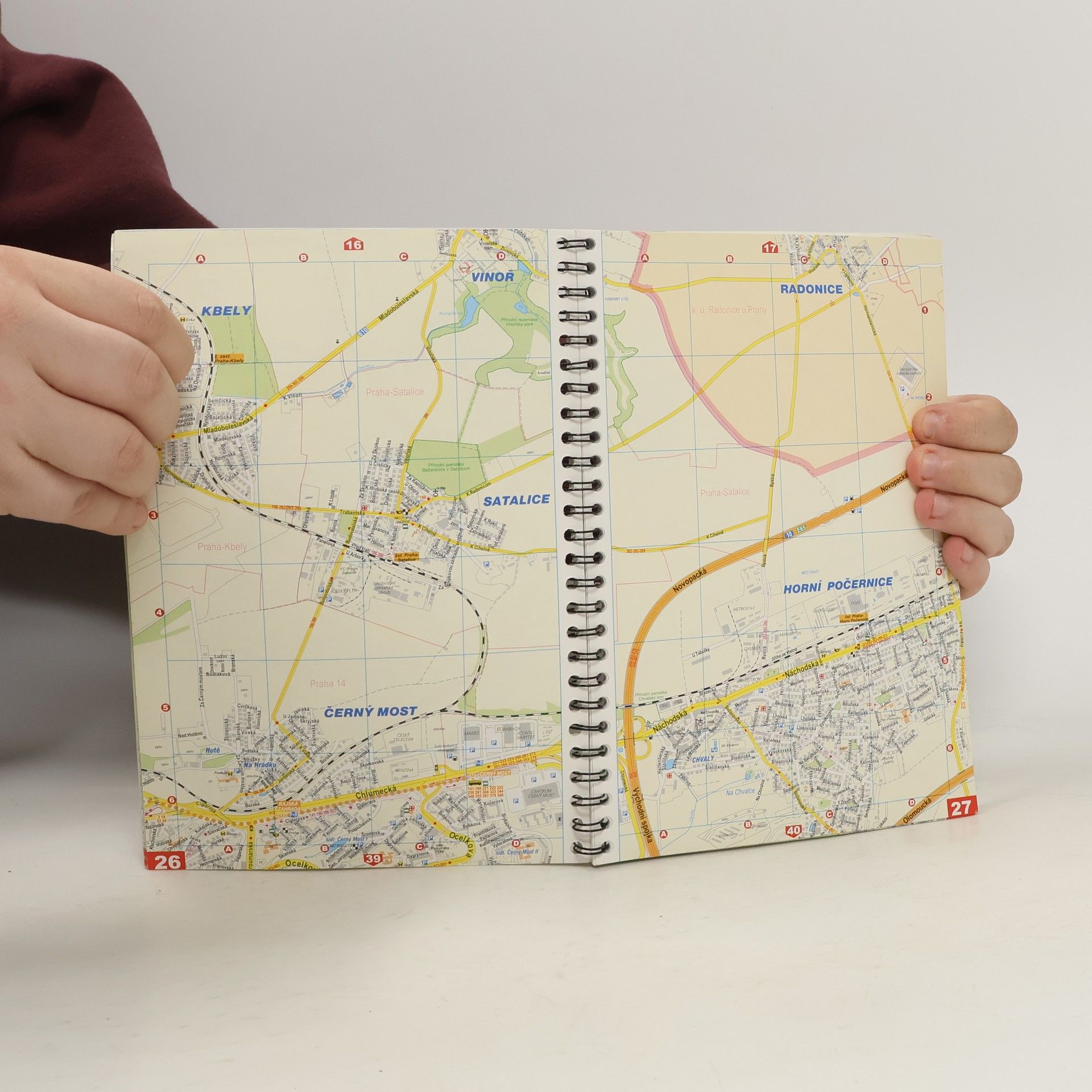 Kolektív autorov Mapa Prahy 1:20000 Katalog služeb