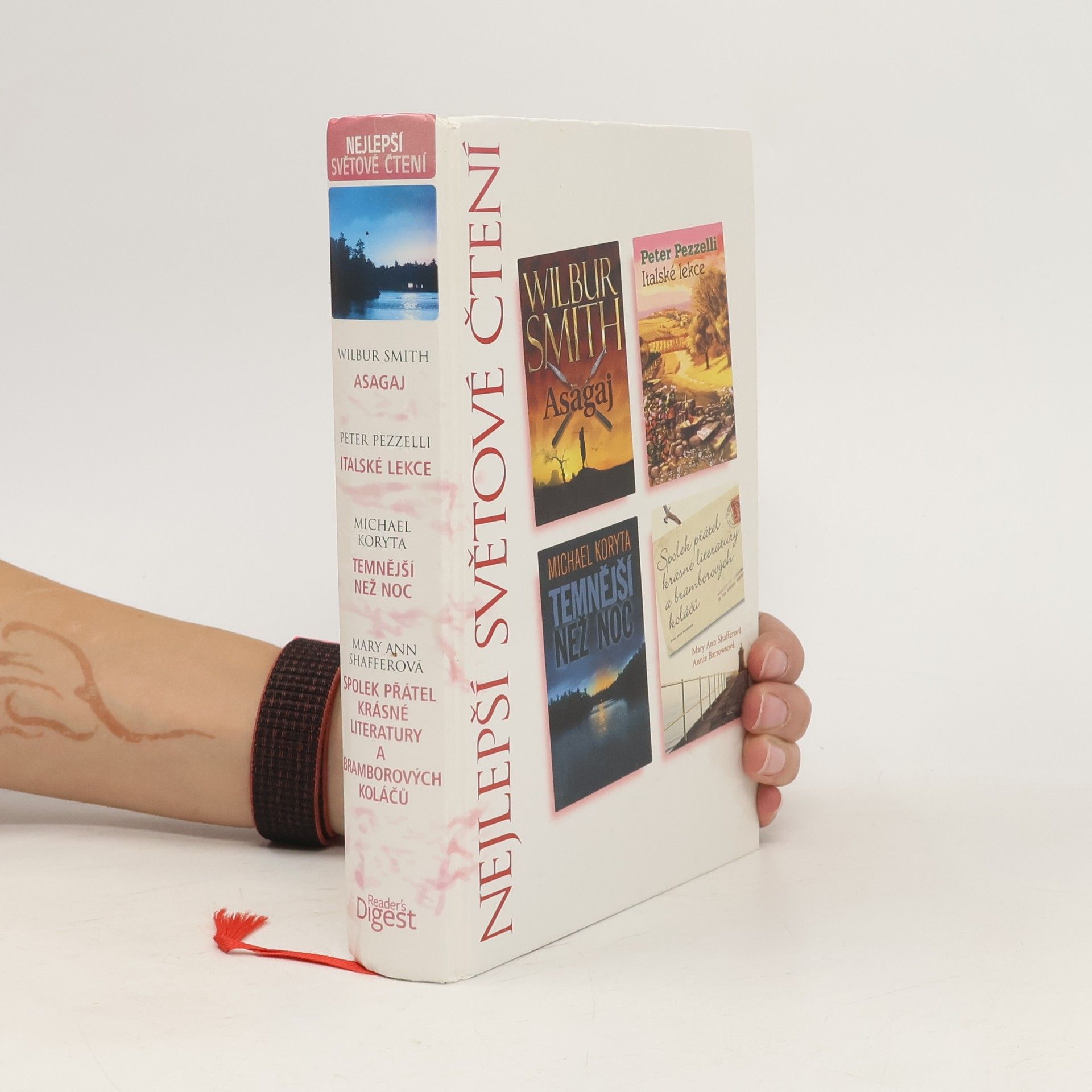 Wilbur A. Smith Asagaj, Italské lekce, Temnější než noc, Spolek přátel krásné literatury a bramborových koláčů