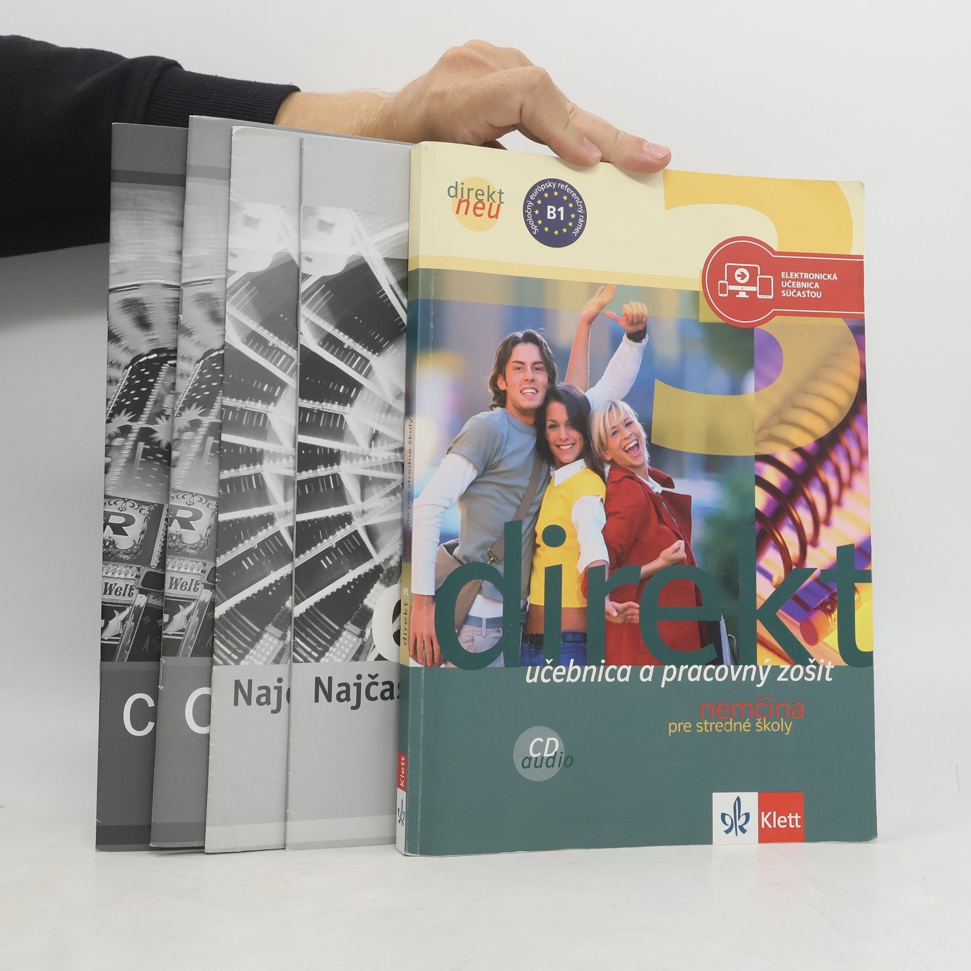 Kolektiv autorů Direkt. Učebnica a pracovný zošit. Němčina pre stredné školy