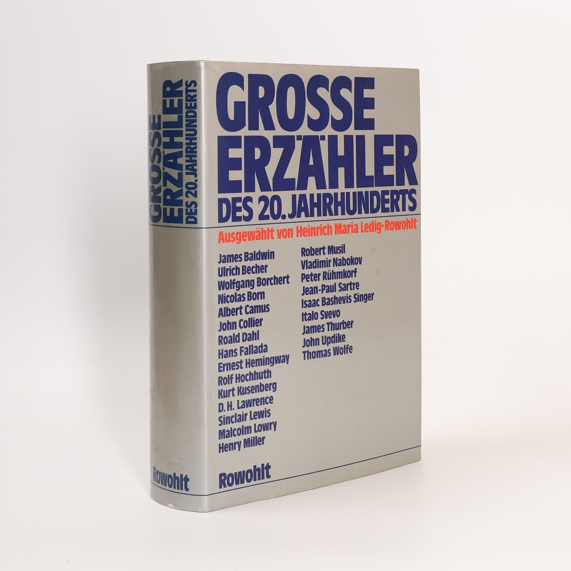 Auteurscollectief Grosse Erzähler des 20. Jahrhunderts