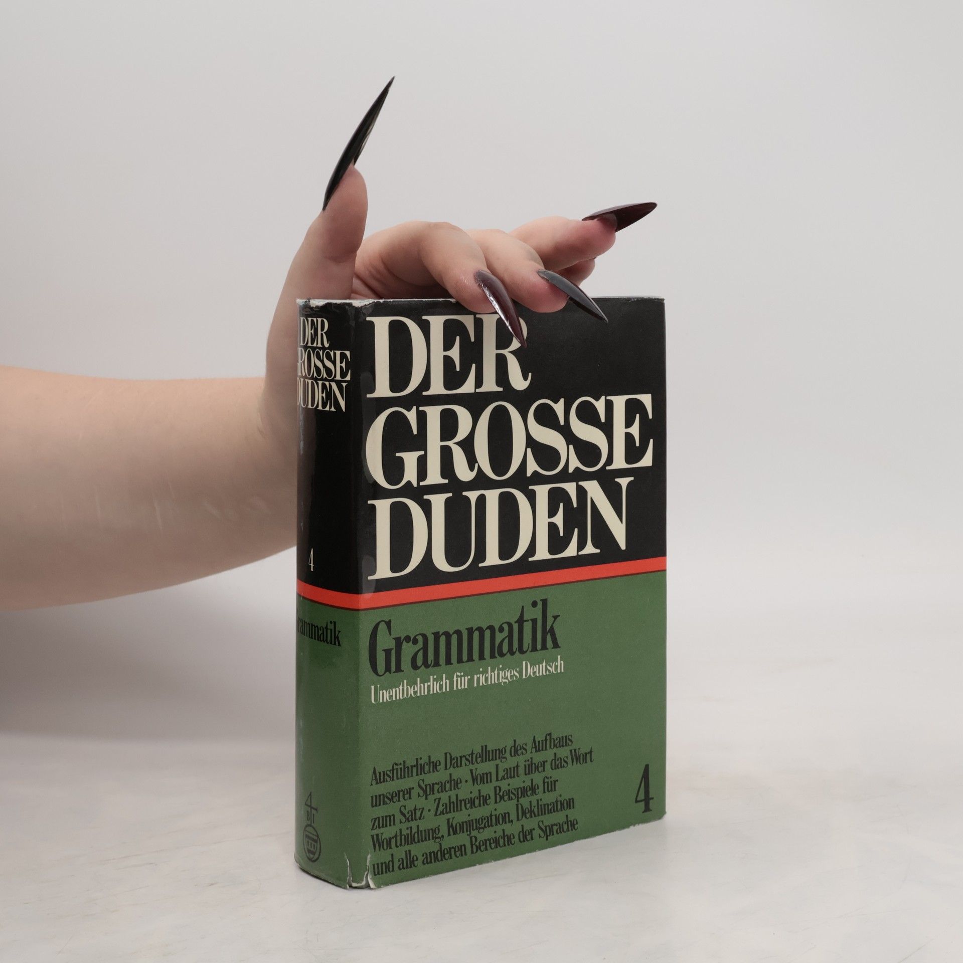 Various authors Der Grosse Duden 4. Grammatik
