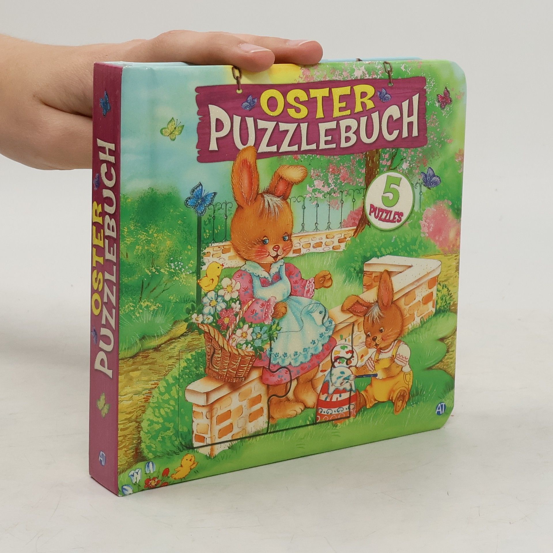 Kolektiv autorů Oster-Puzzlebuch mit 5 Puzzles