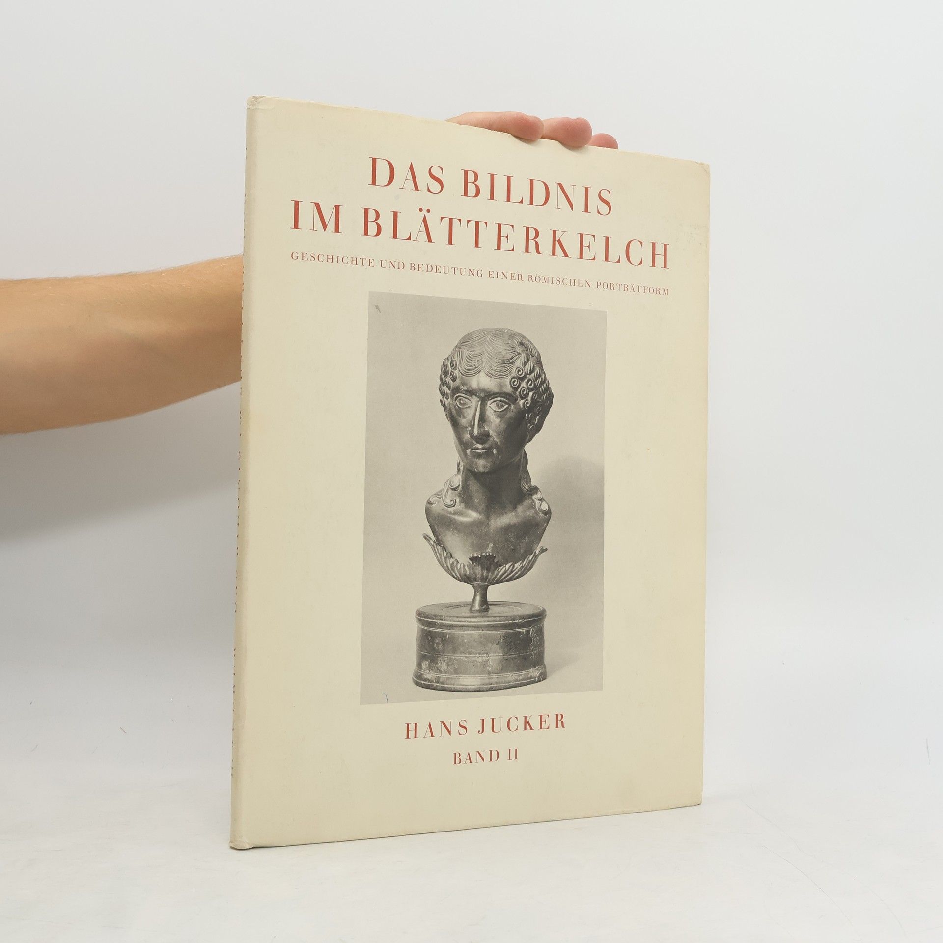 Hans Jucker Das Bildnis im Blätterkelch II