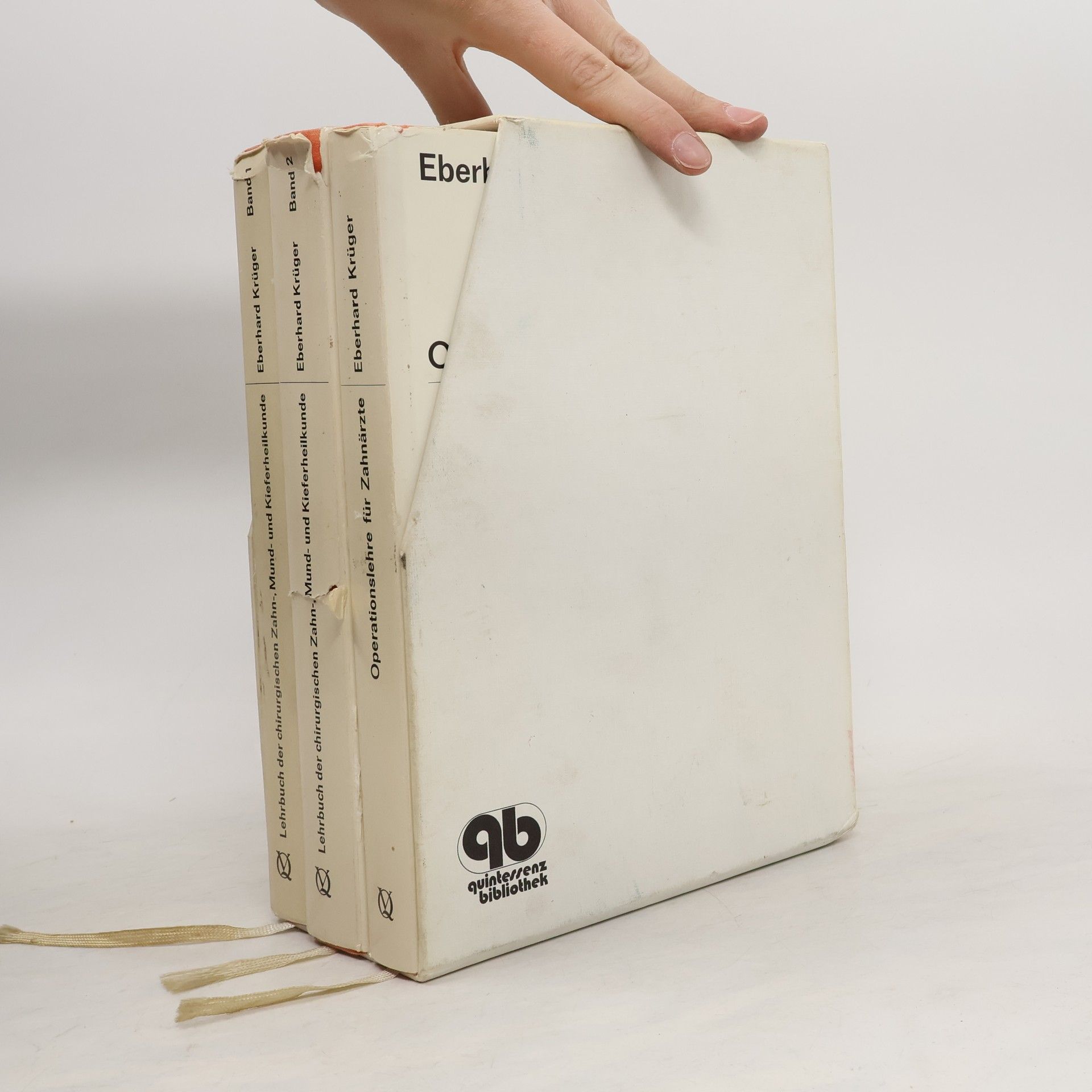 Eberhard Krüger Lehrbuch der chirurgischen Zahn-, Mund- und Kieferheilkunde