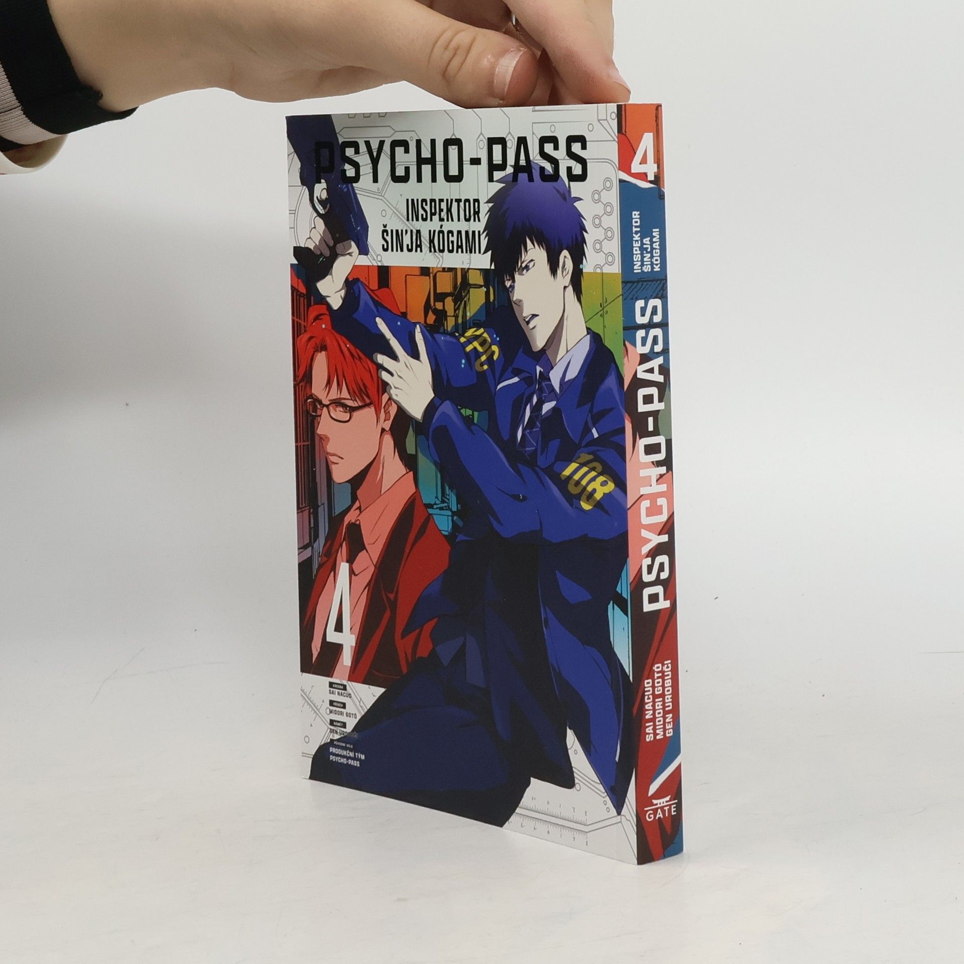 Natsuo Sai Psycho-pass. Inspektor Šin'ja Kógami. 4