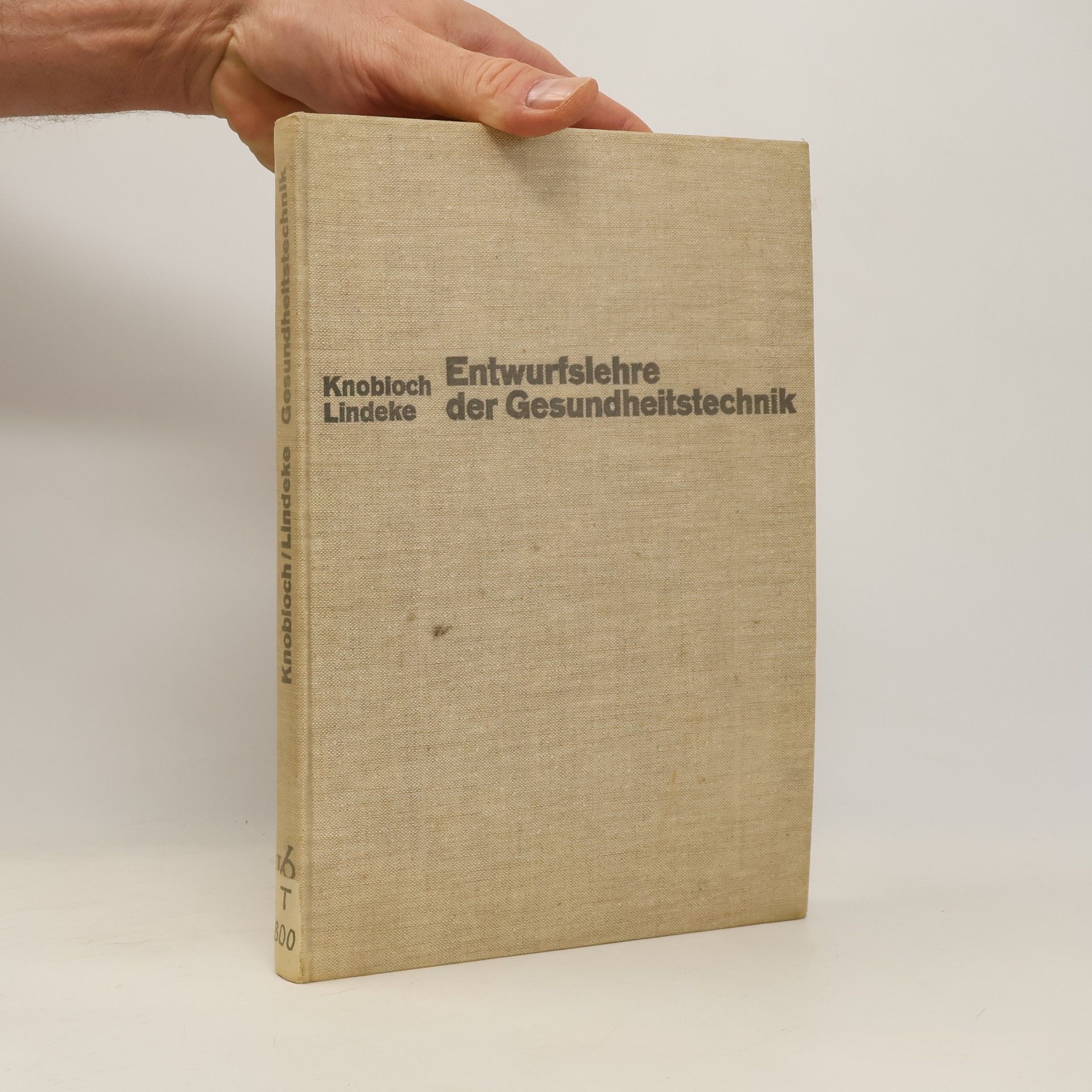 Walter Knobloch Entwurfslehre der Gesundheitstechnik