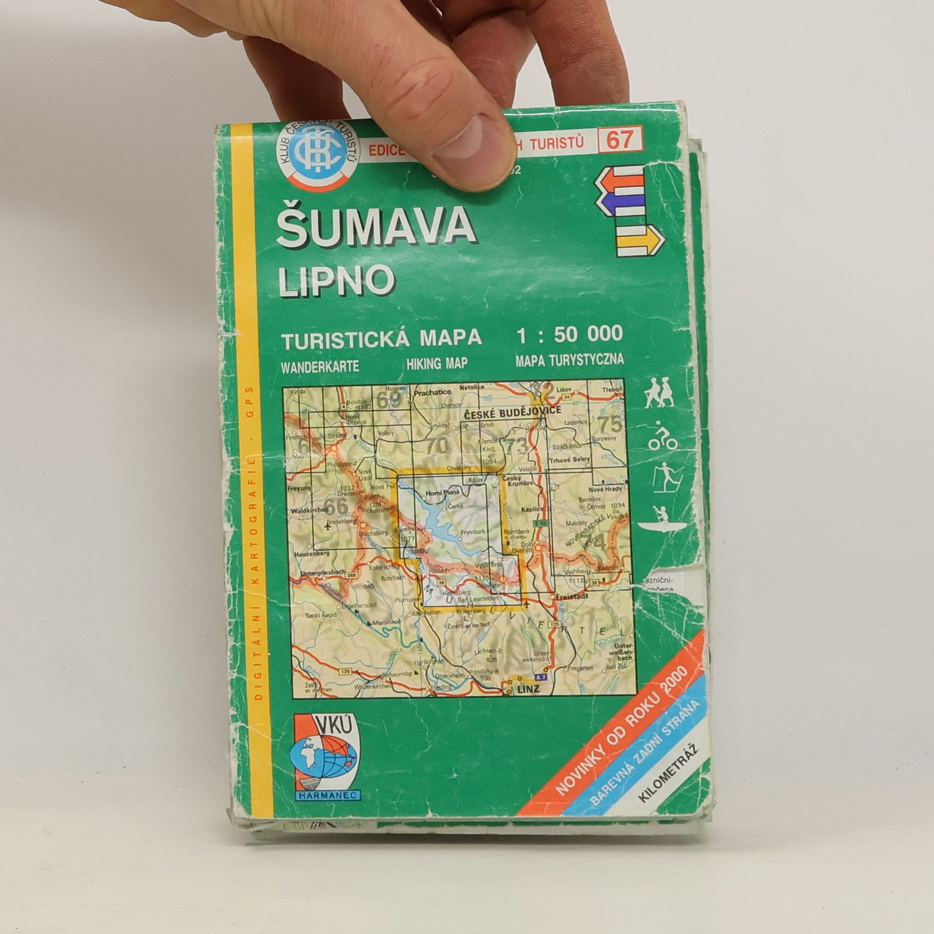 Kolektív autorov Šumava - Lipno. Turistická mapa