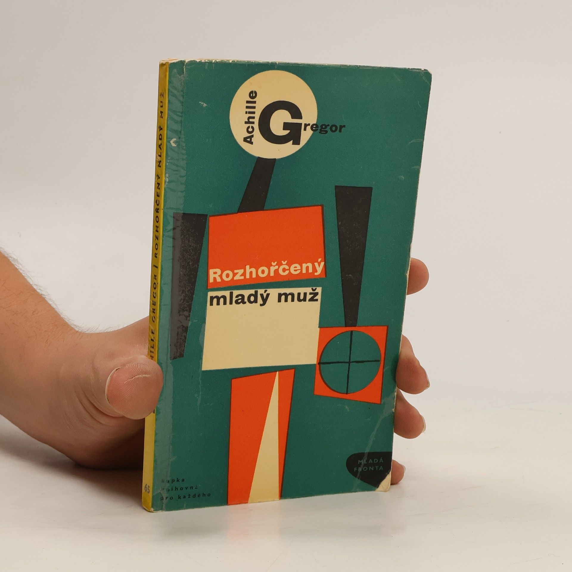 Rozhořčený mladý muž