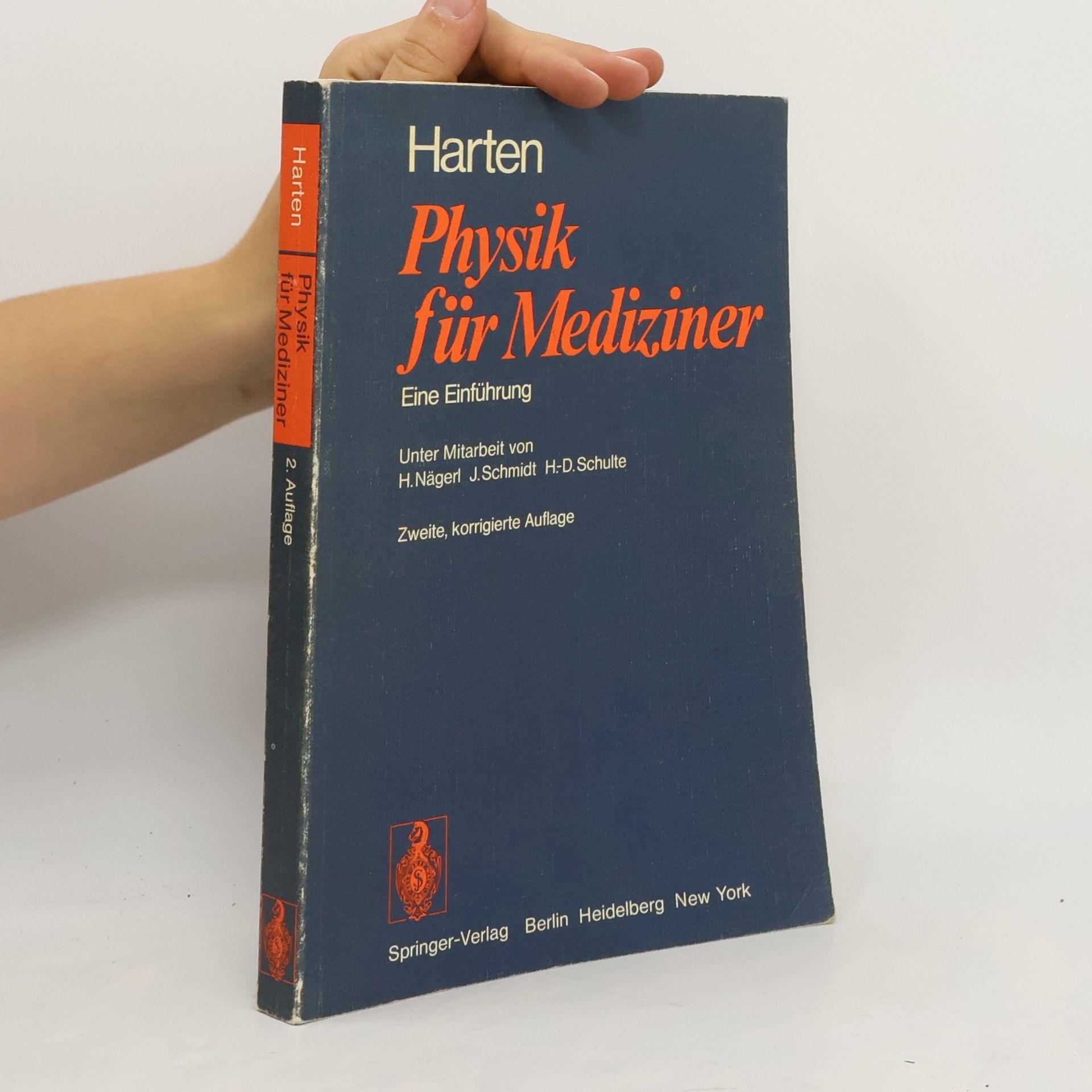 Hans-Ulrich Harten Physik für Mediziner