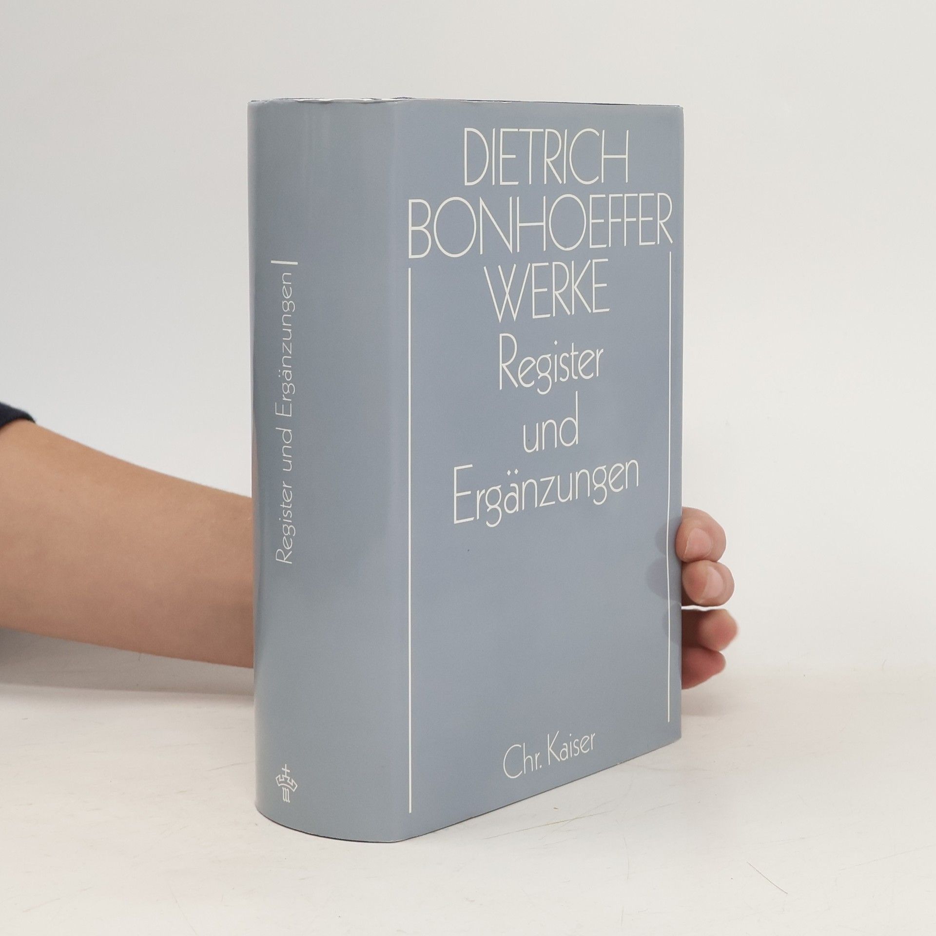 Dietrich Bonhoeffer Dietrich Bonhoeffer Werke. Register und Ergänzungen