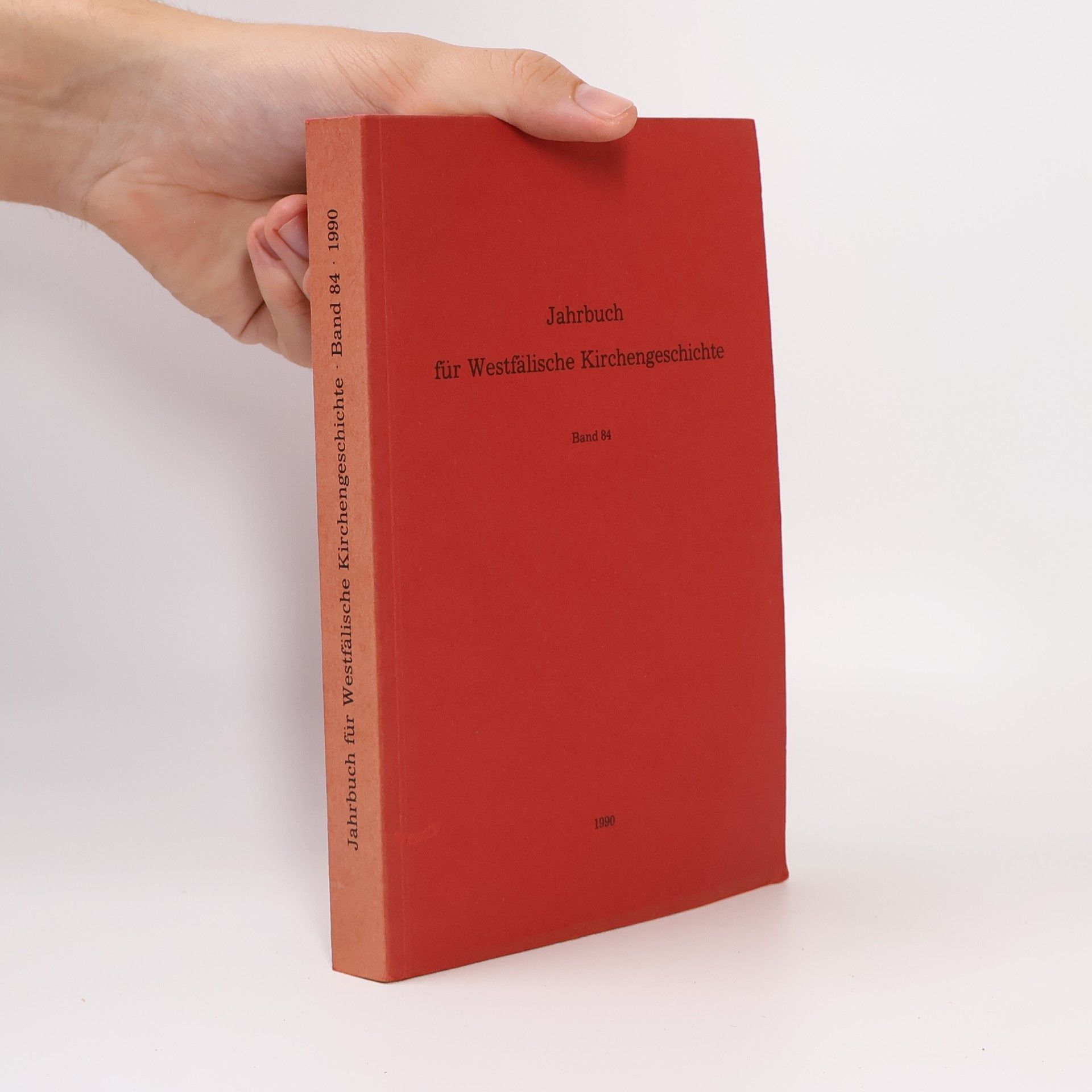 Various authors Jahrbuch für Westfälische Kirchengeschichte 84