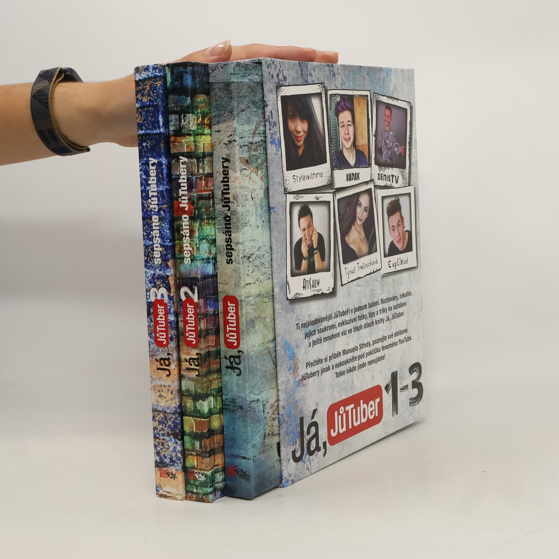 Tomáš Chvála Já, JůTuber 1-3 (3 svazky v boxu)