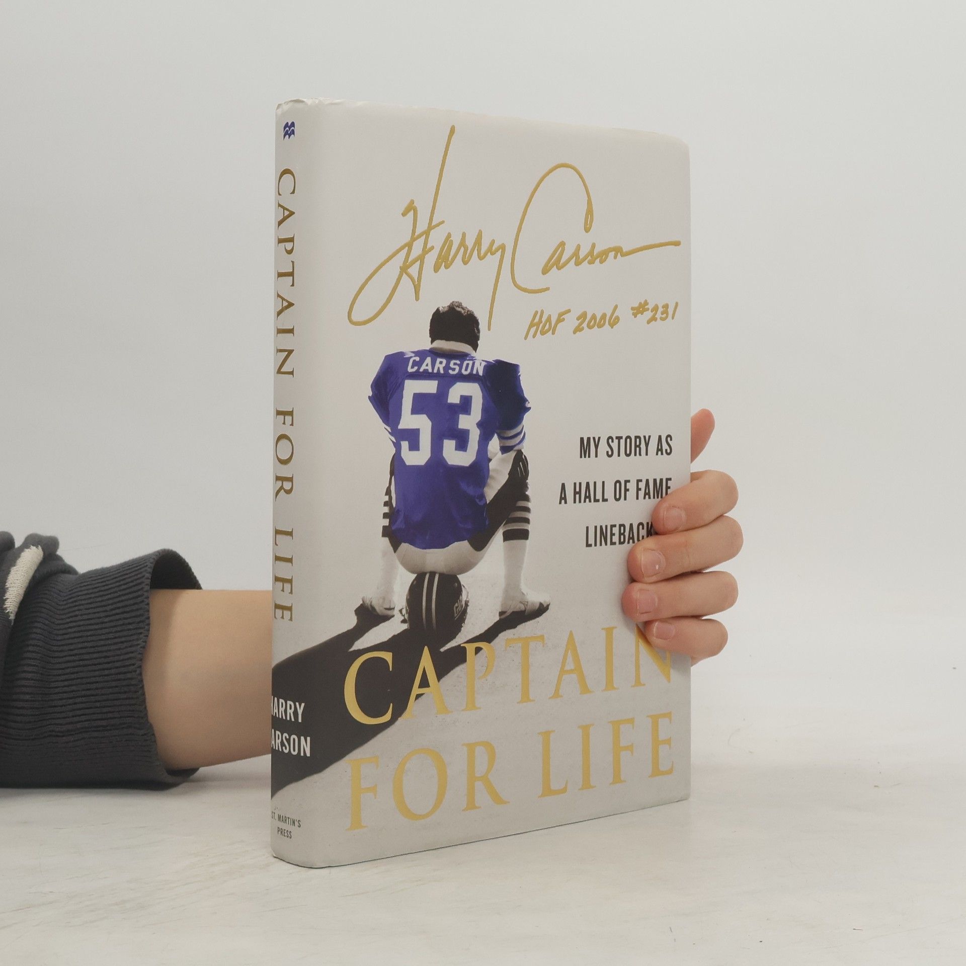 Harry Carson Captain For Life