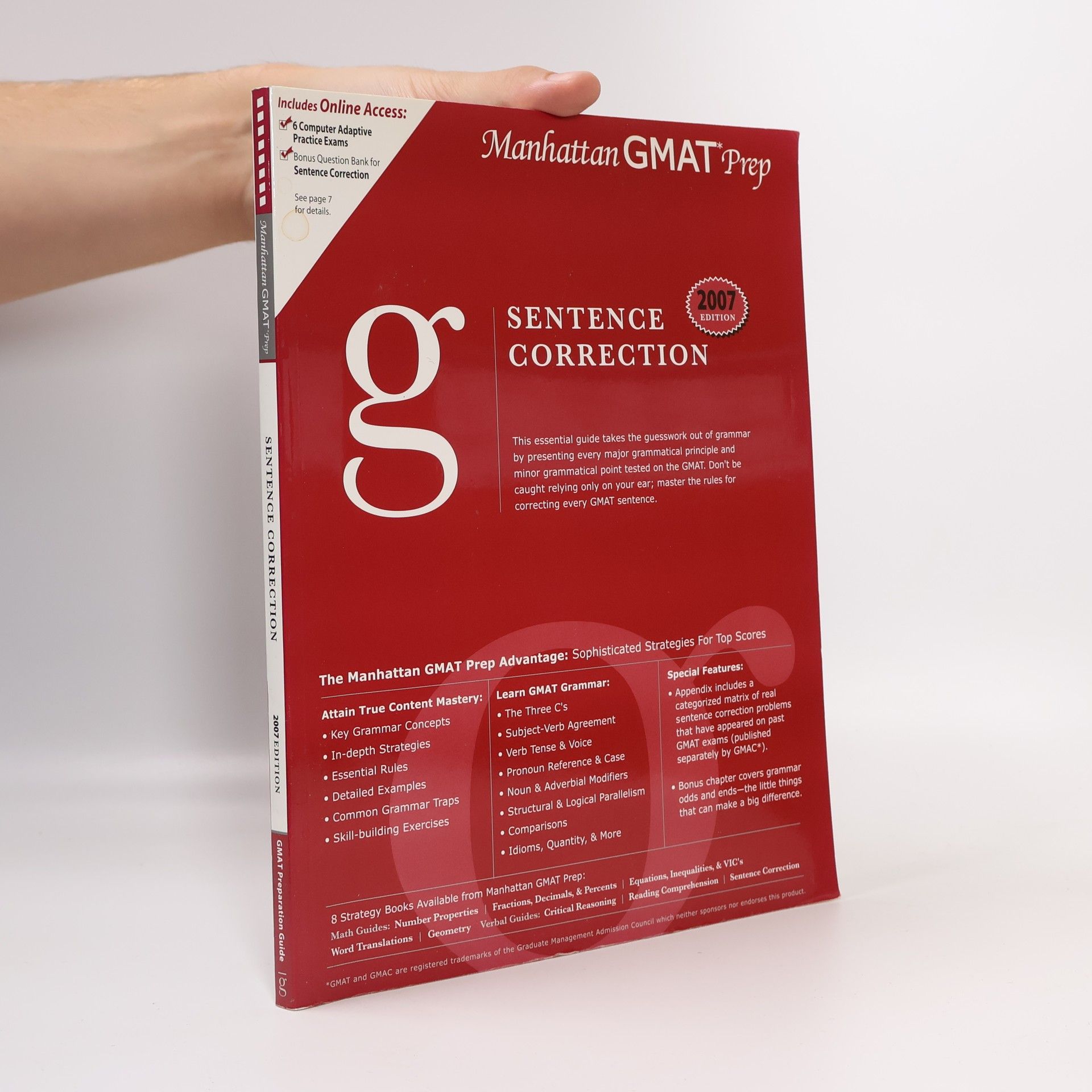 Collectif d'auteurs Manhattan GMAT Prep. Sentence Correction