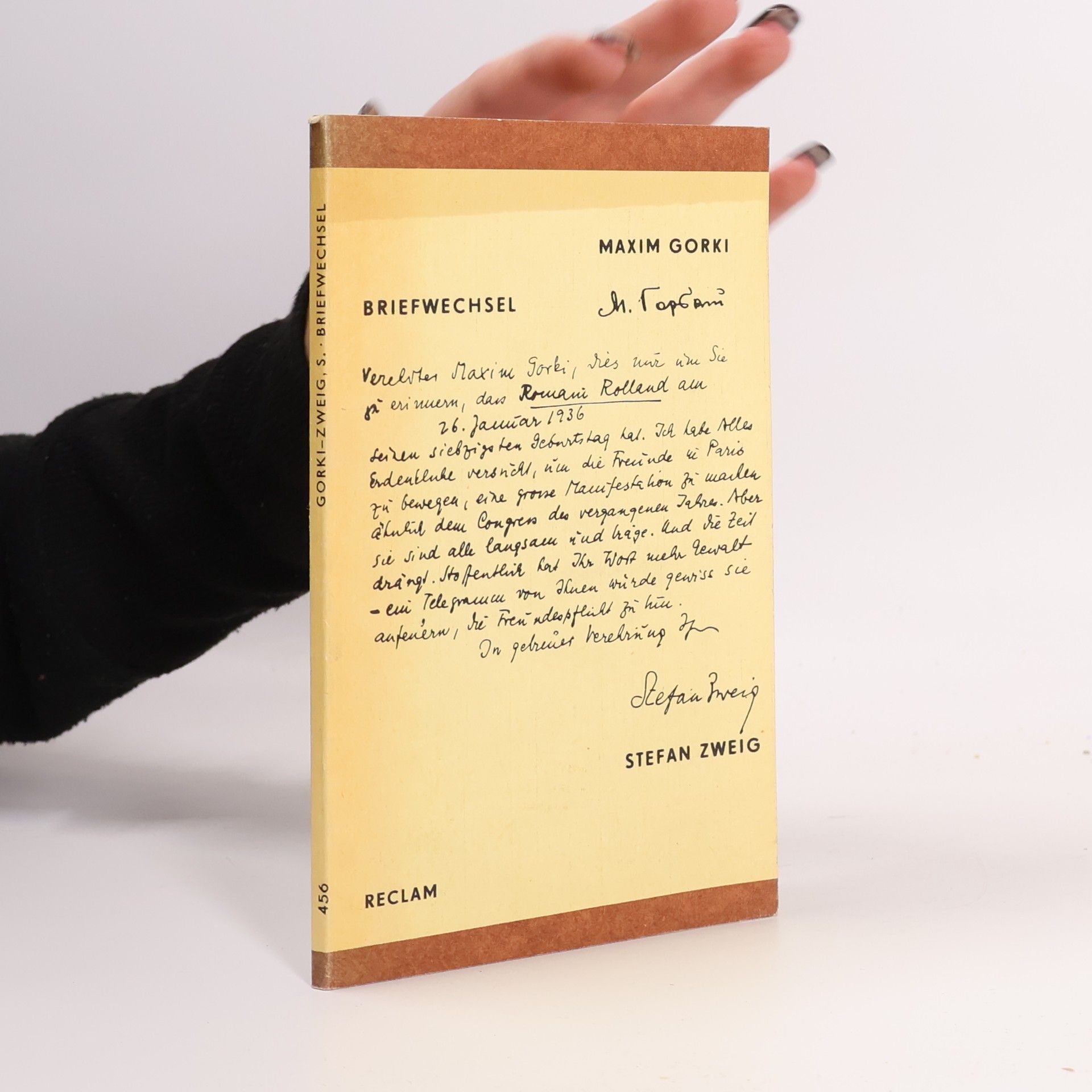 Maxim Gorki Briefwechsel