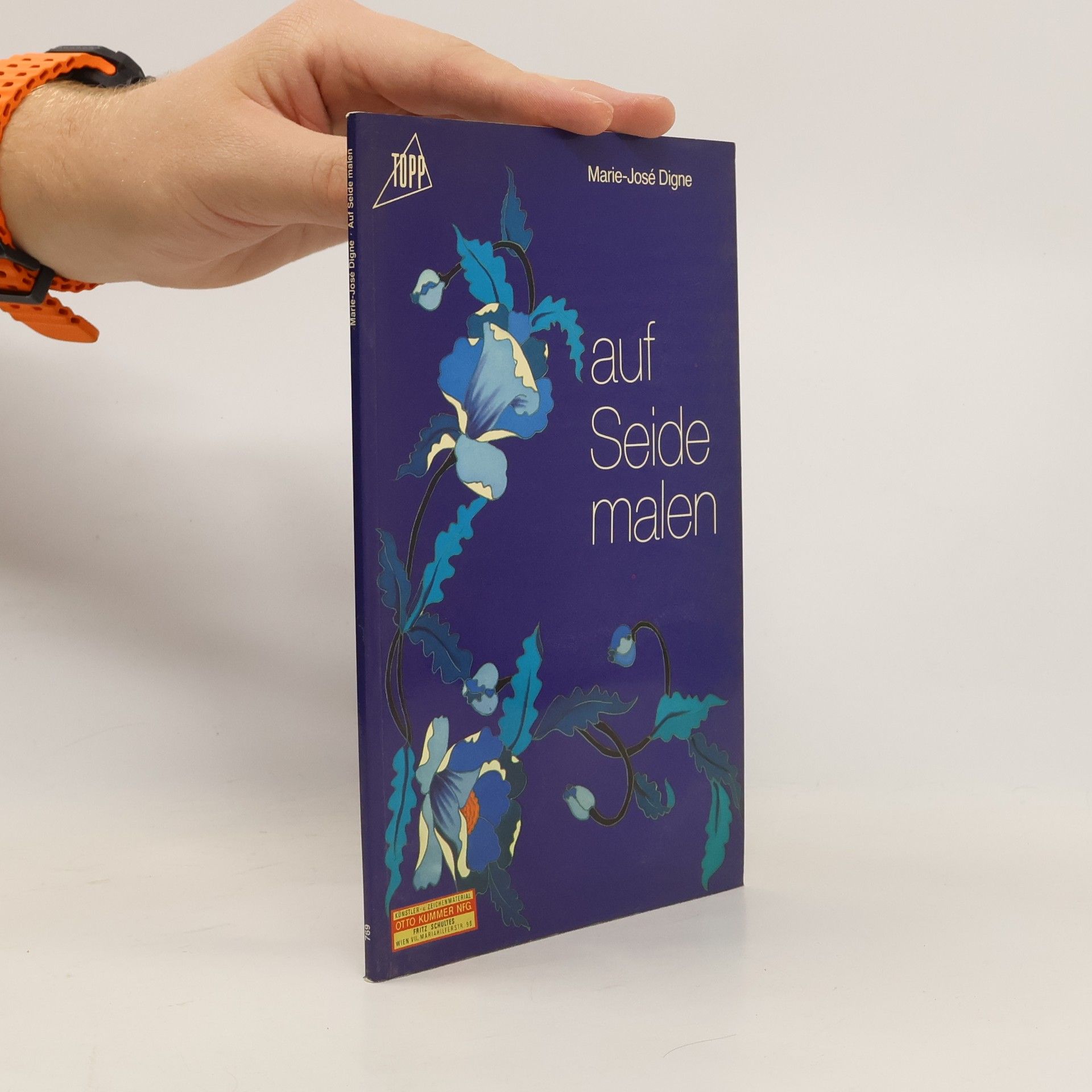 Marie-José Digne Auf Seide malen