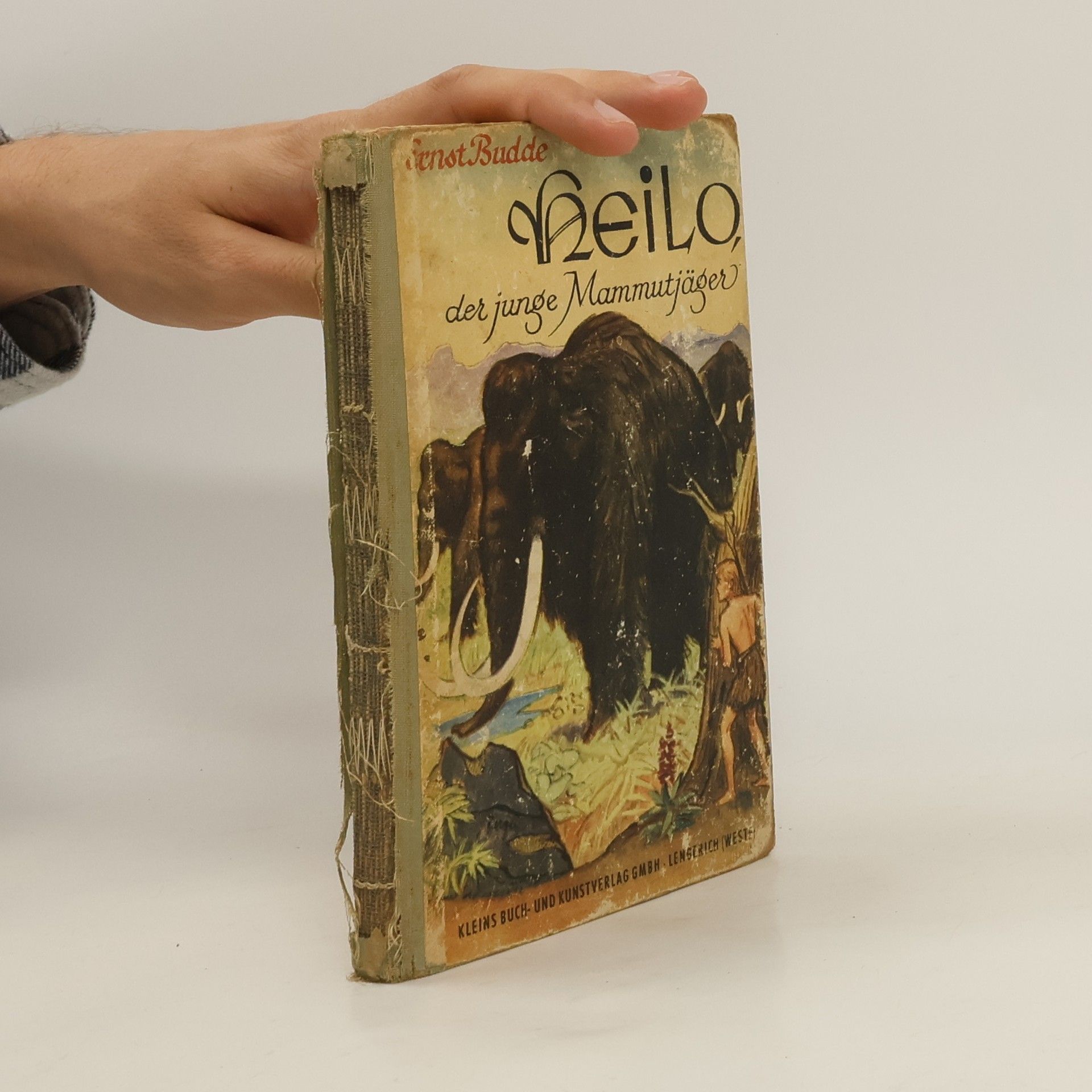 Ernst Budde Heilo der junge Mammutjäger