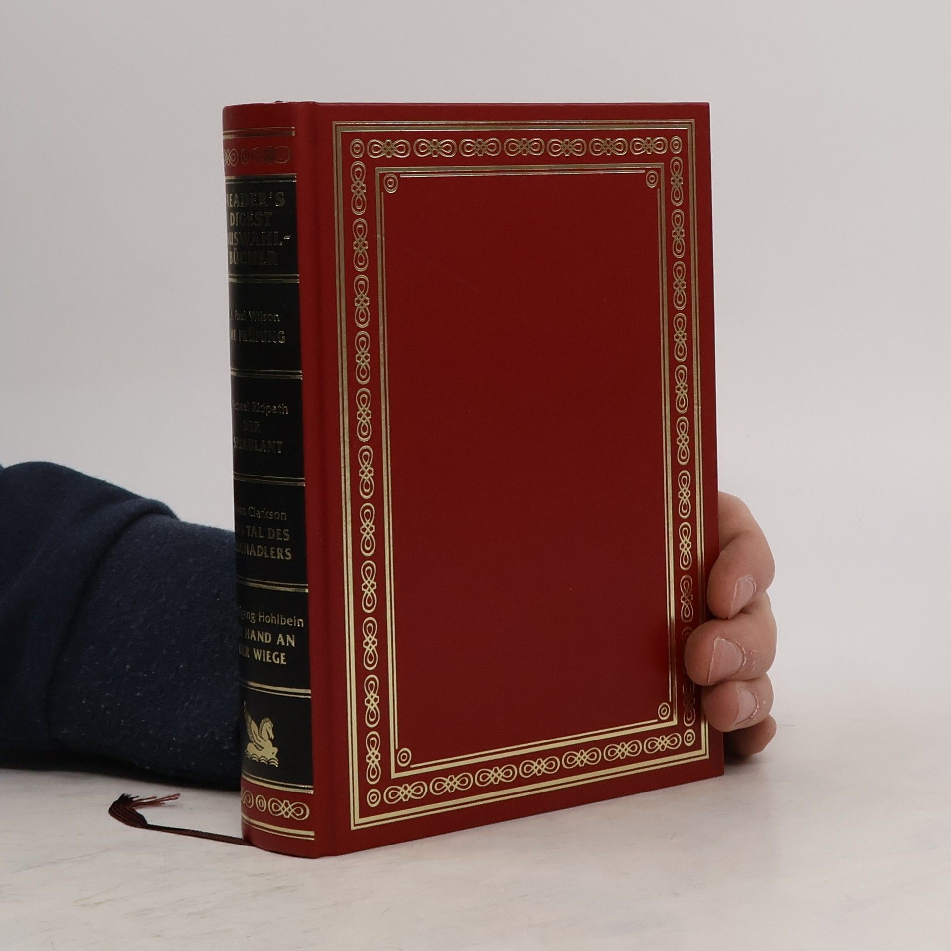 Wolfgang Hohlbein Reader's Digest Auswahlbücher. Die Prüfung. Der Spekulant. Das Tal des Fischadlers. Die Hand an der Wiege