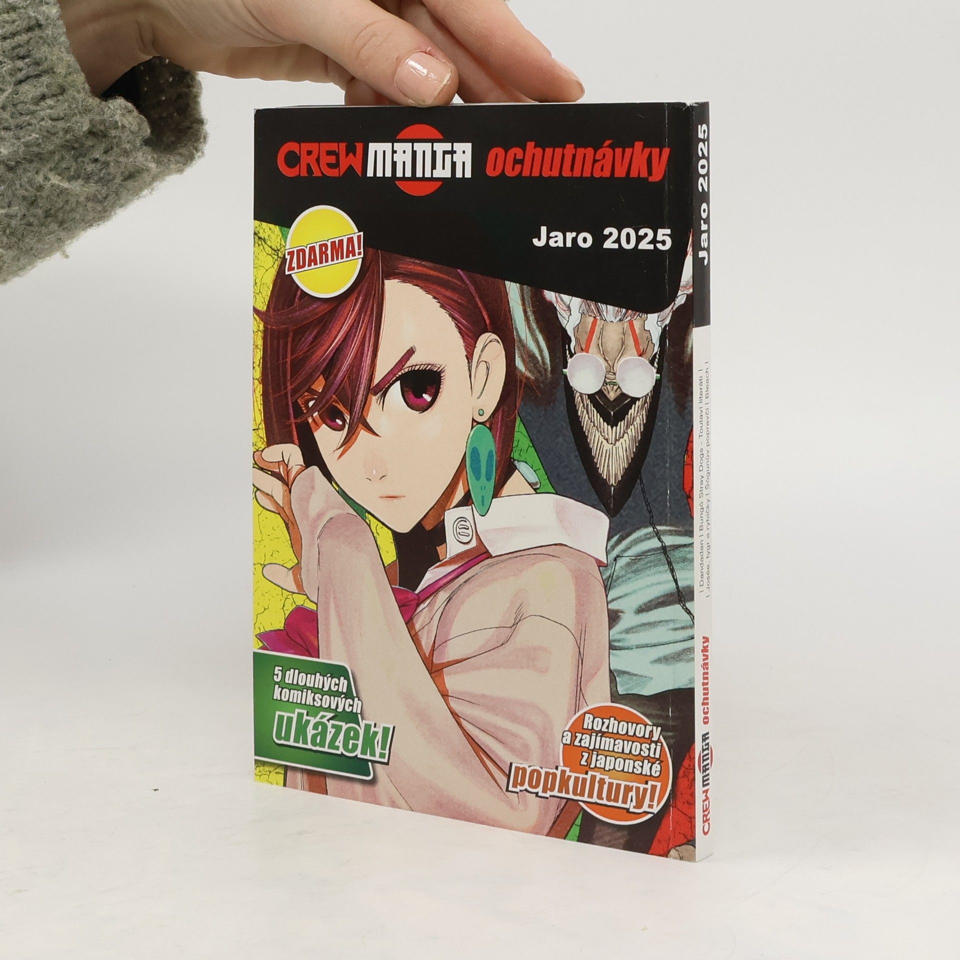 Kolektiv autorů Crew manga ochutnávky. Jaro 2025