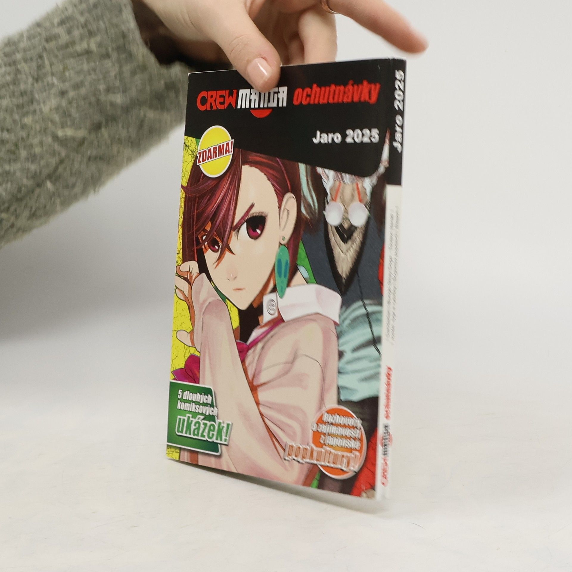 Autorenkollektiv Crew manga ochutnávky. Jaro 2025