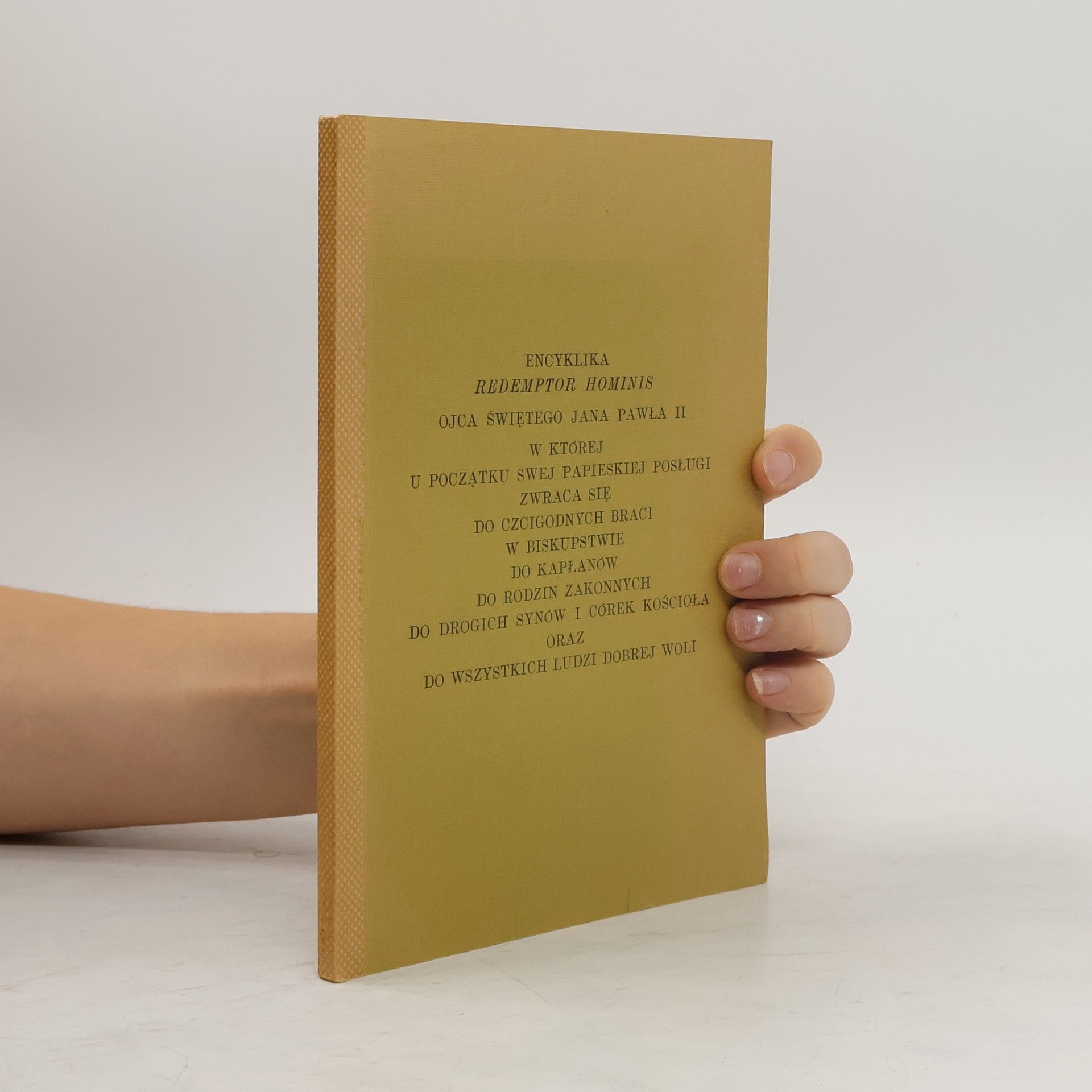 AA.VV. Encyklika redemptor hominis