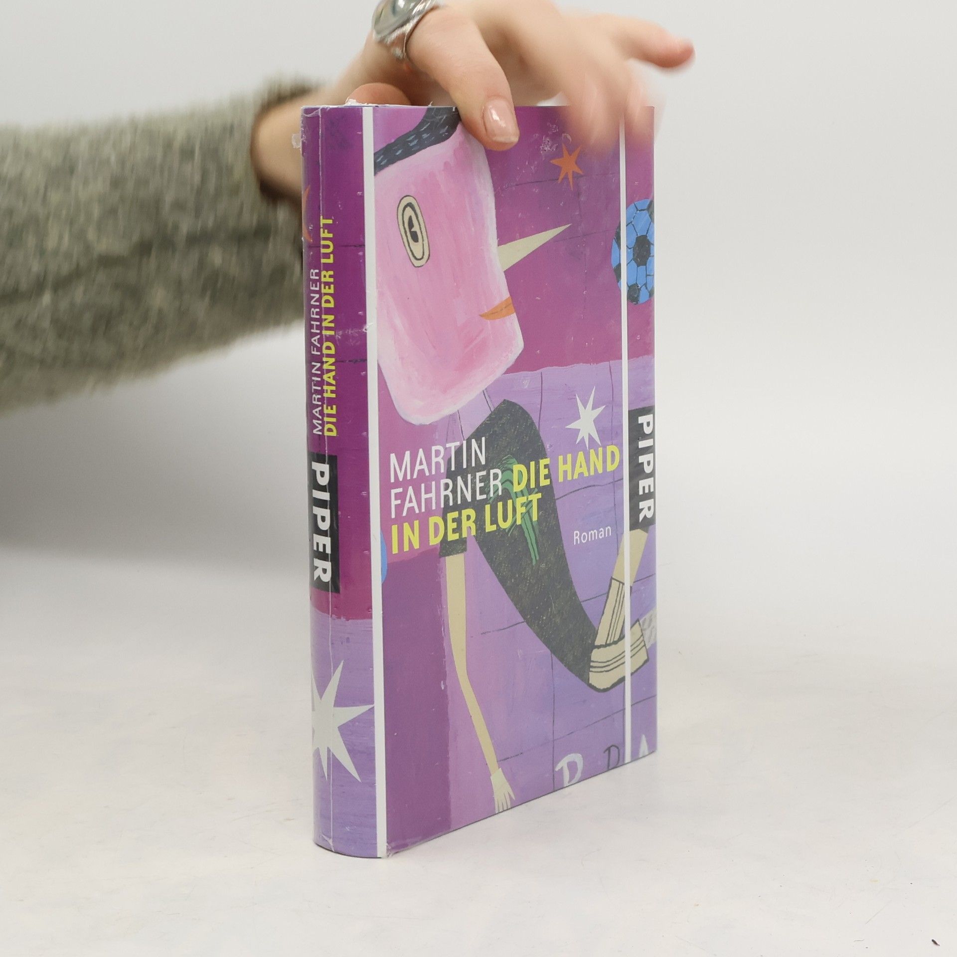 Die Hand in der Luft