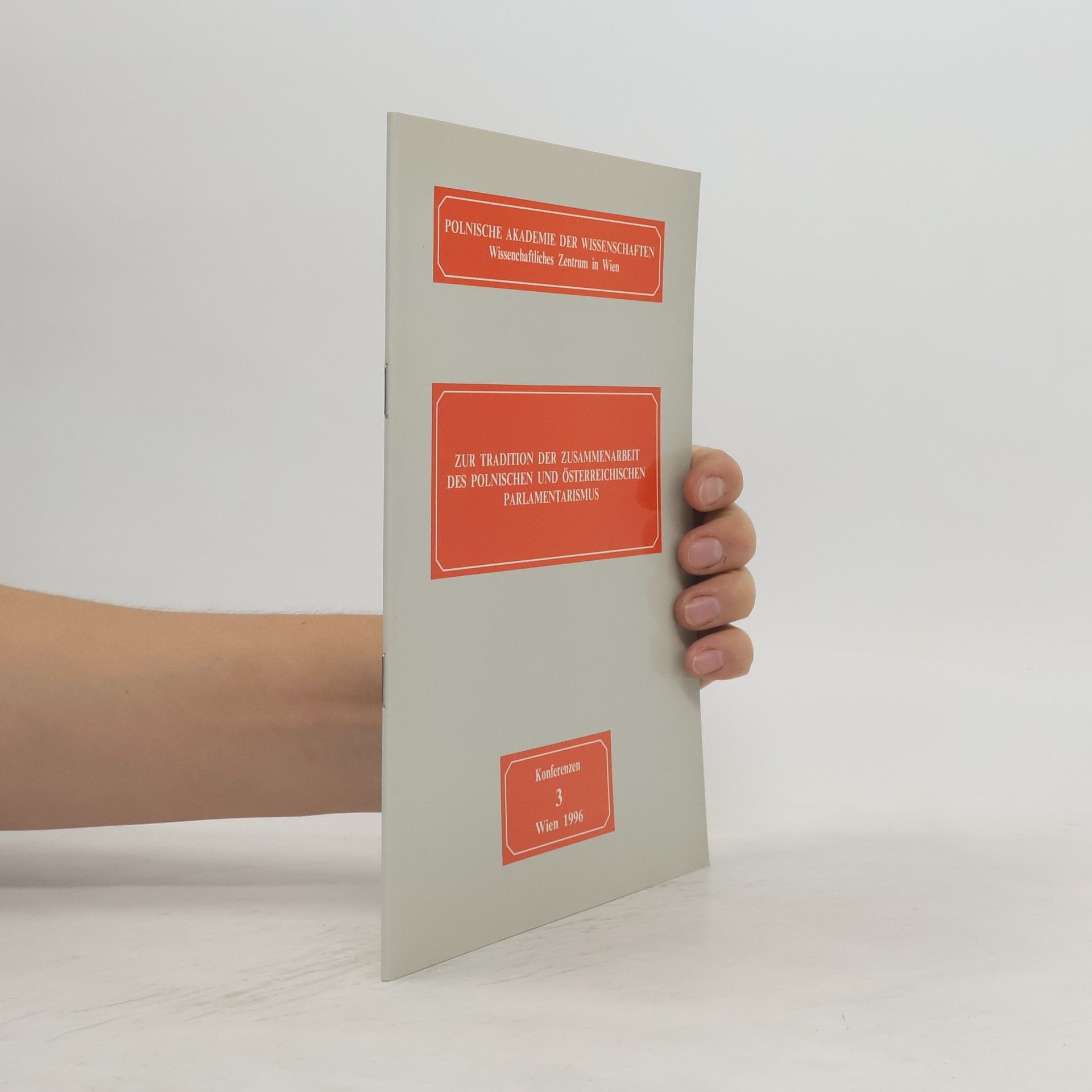 Collectif d'auteurs Zur Tradition der Zusammenarbeit des Polnischen und Österreichischen Parlamentarismus