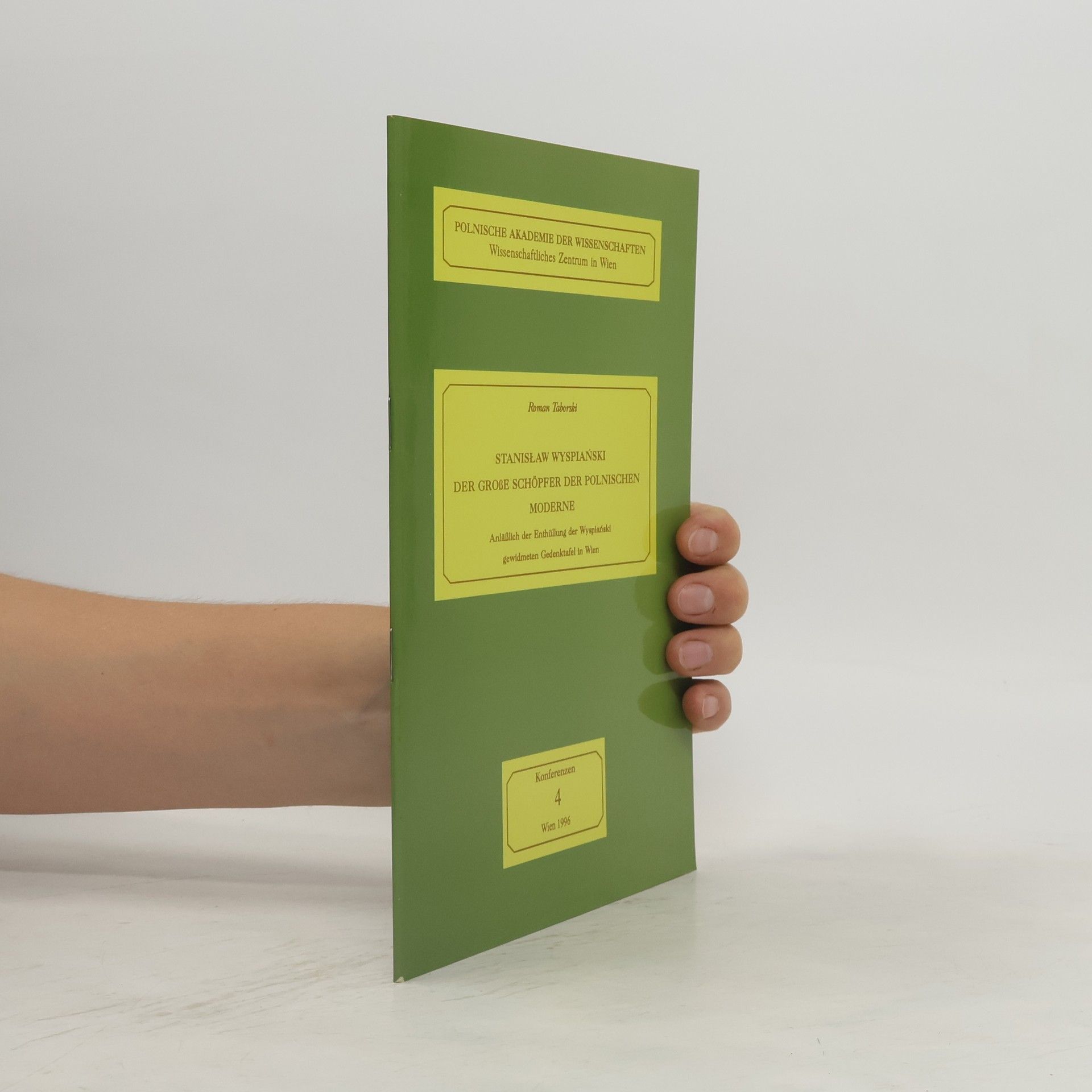 Stanisław Wyspiański - der große Schöpfer der polnischen Moderne