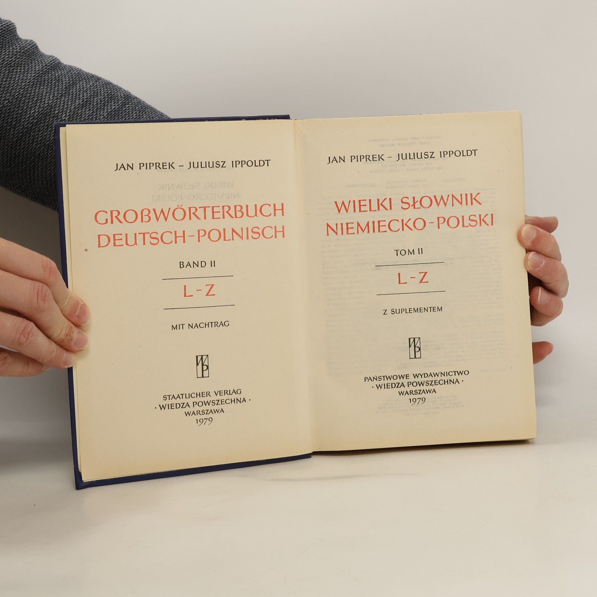 Various authors Wielki słownik Niemiecko- Polski L-Z