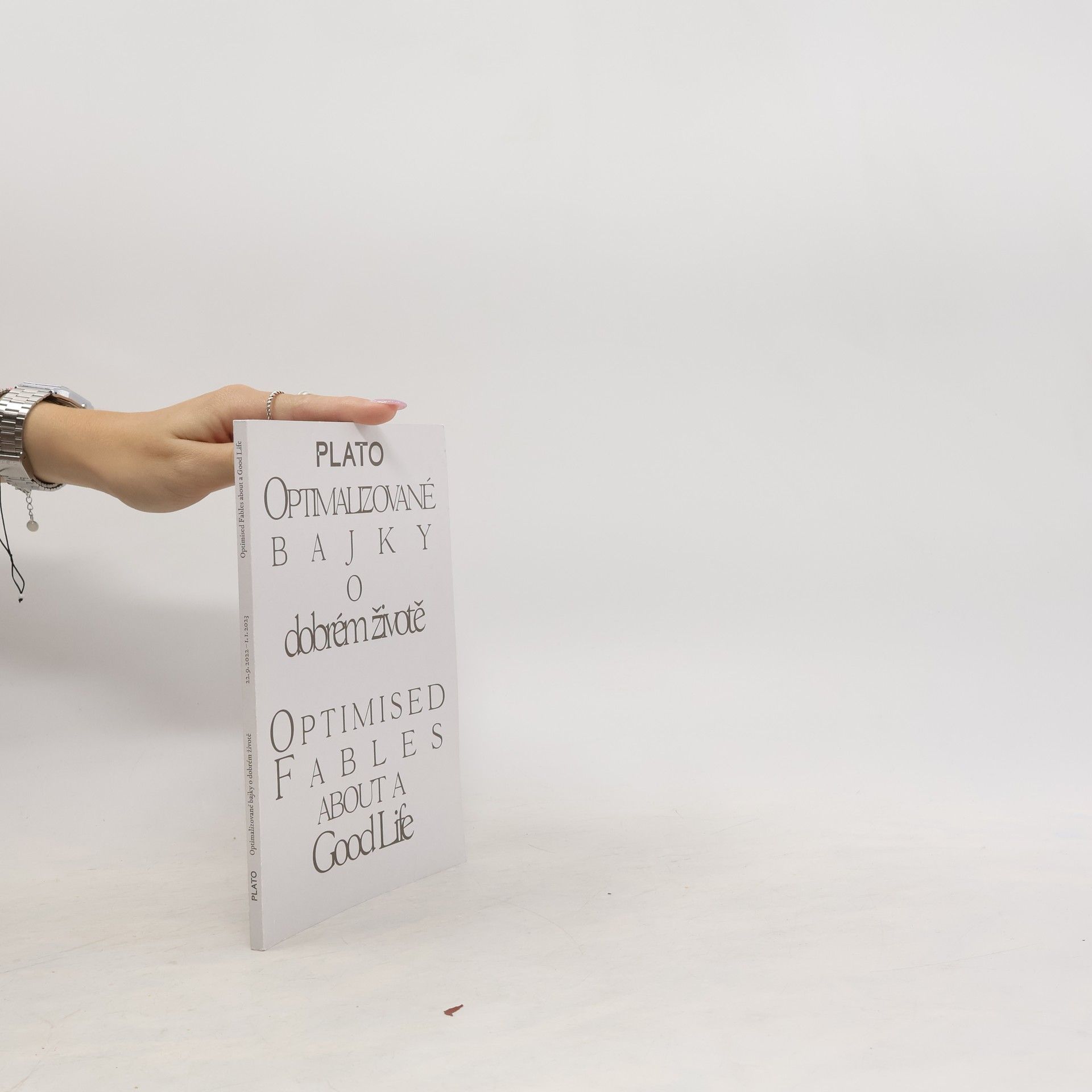 Collectif d'auteurs Plato. Optimalizované bajky o dobrém životě. Optimised Fables about a Good Life