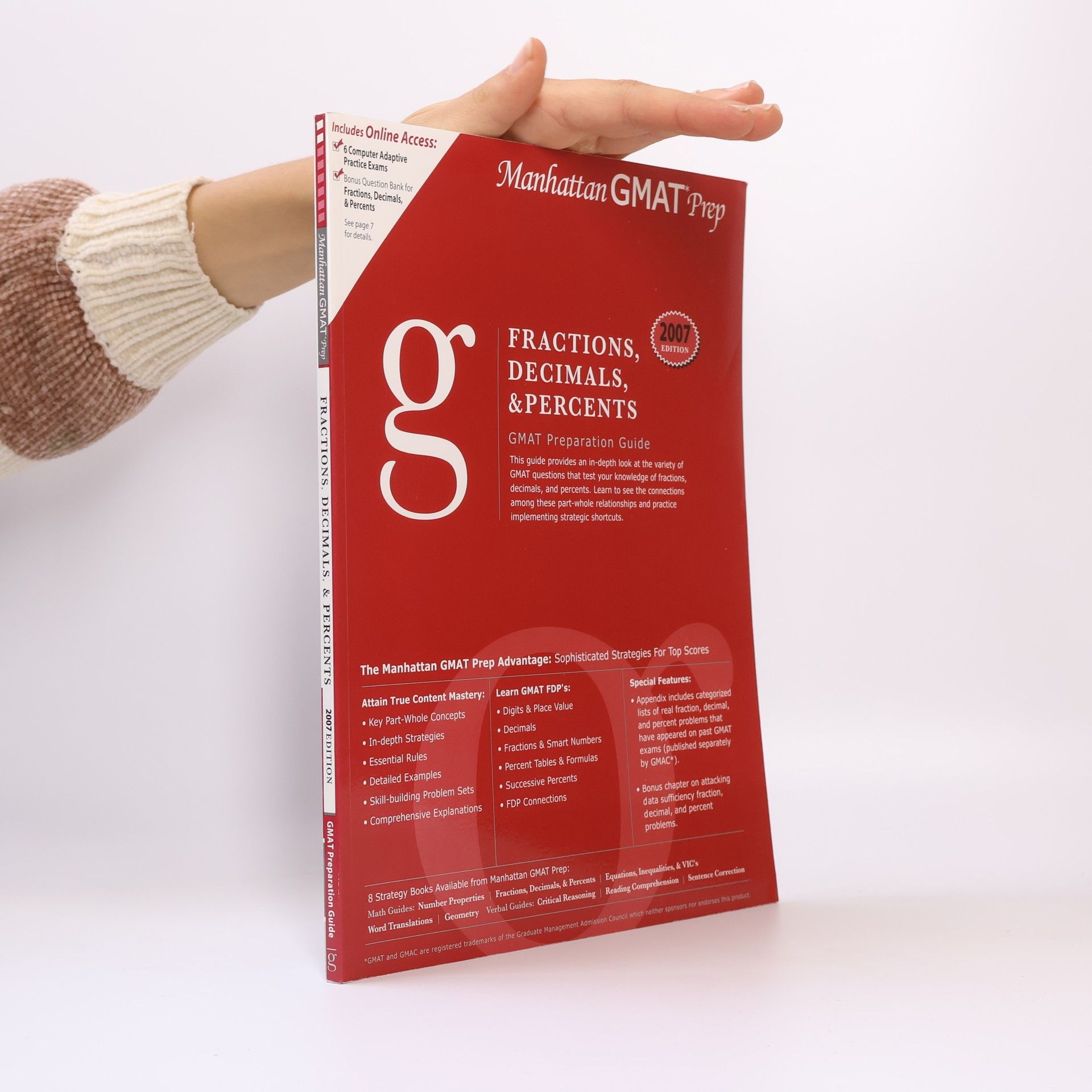 Collectif d'auteurs Fractions, Decimals & Percents GMAT Preparation Guide