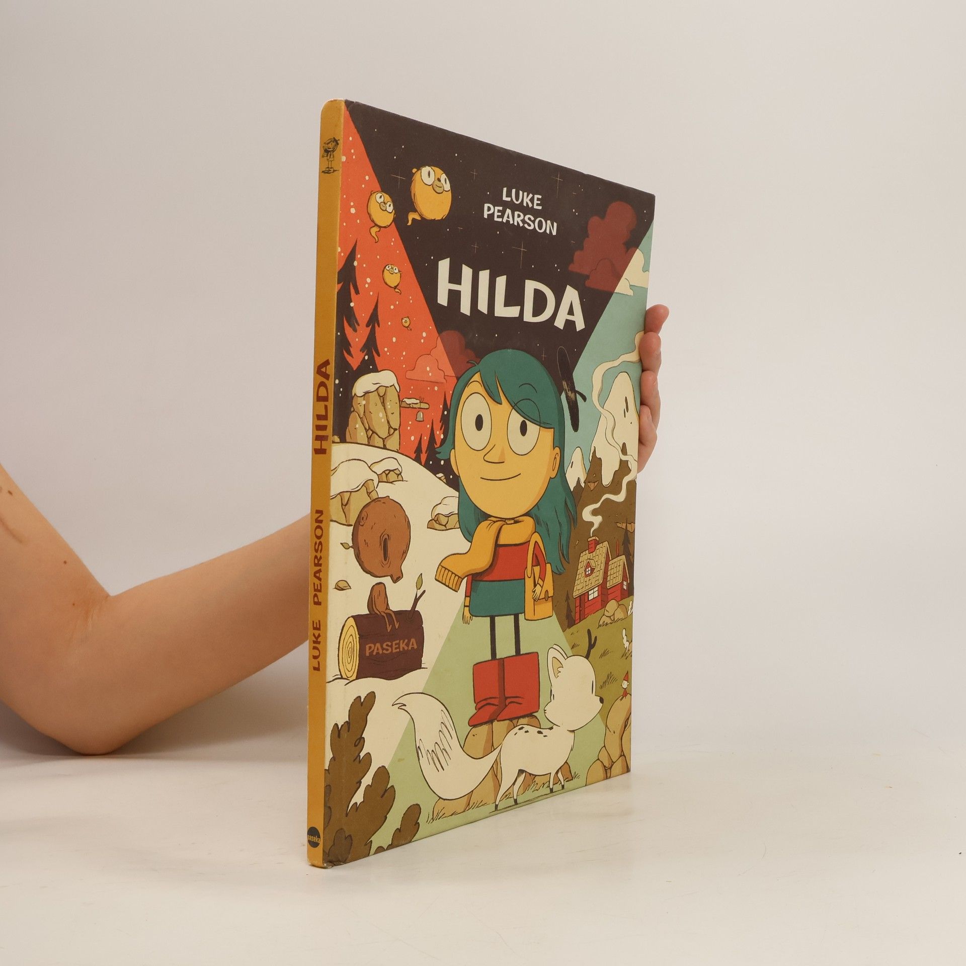 Luke Pearson Hilda a troll ; Hilda a půlnoční obr