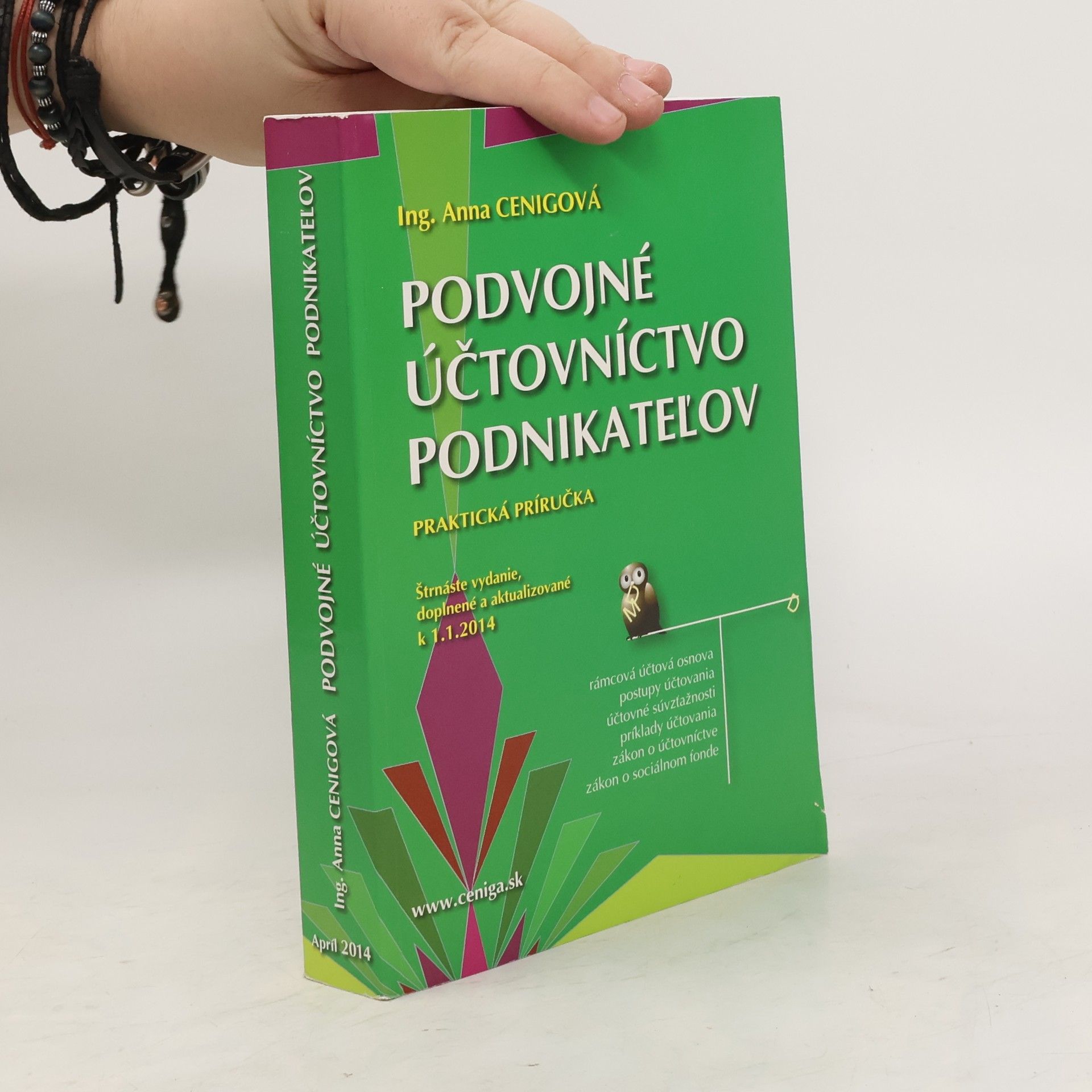 Anna Cenigová Podvojné účtovníctvo podnikateĺov