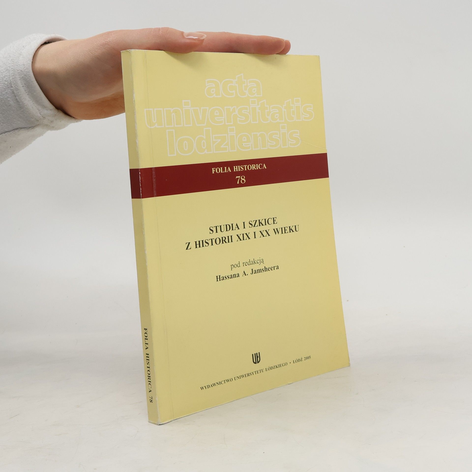 Hasan A. Jamsheer Studia i szkice z historii XIX i XX wieku