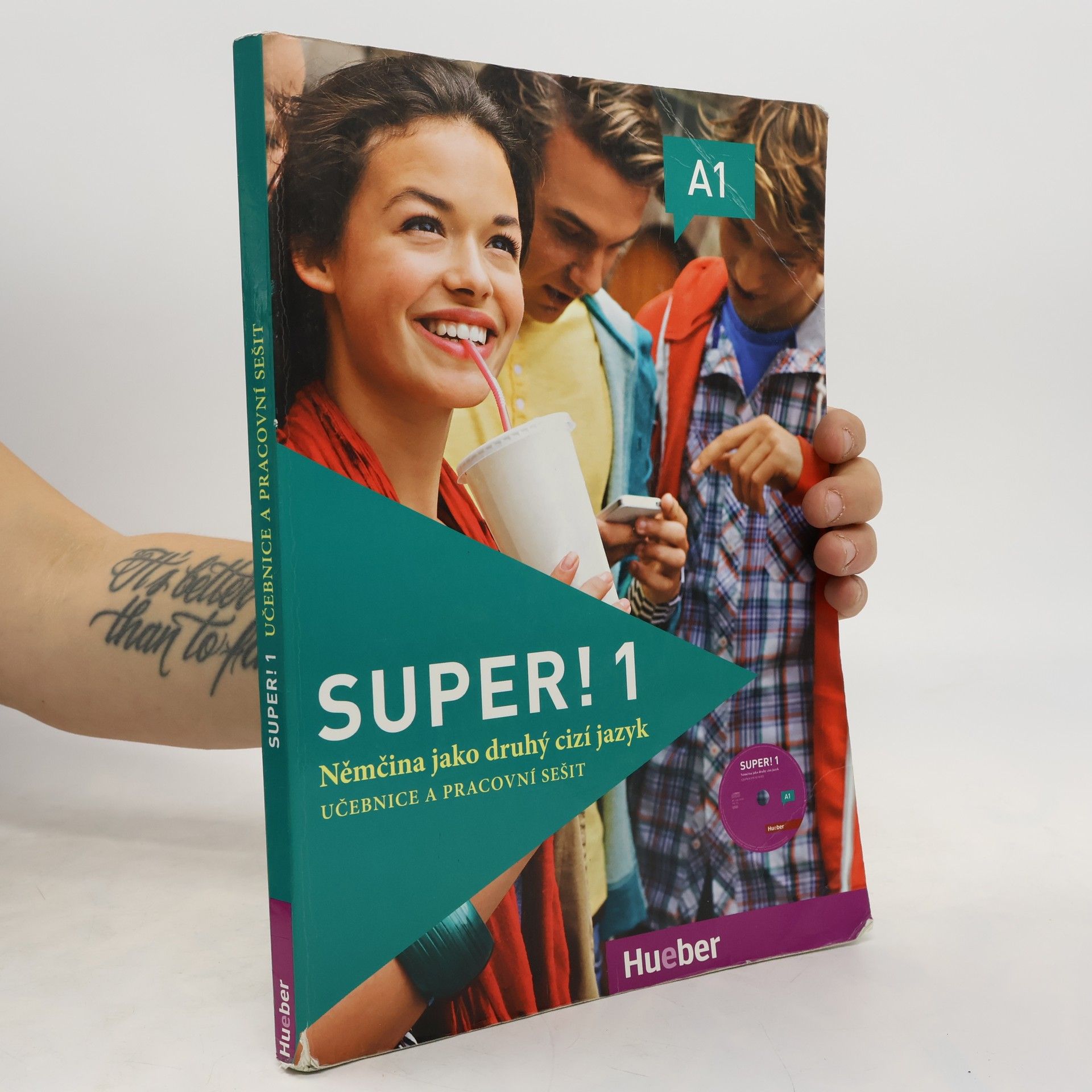 Kolektív autorov Super! 1 : němčina jako druhý cizí jazyk : učebnice a pracovní sešit