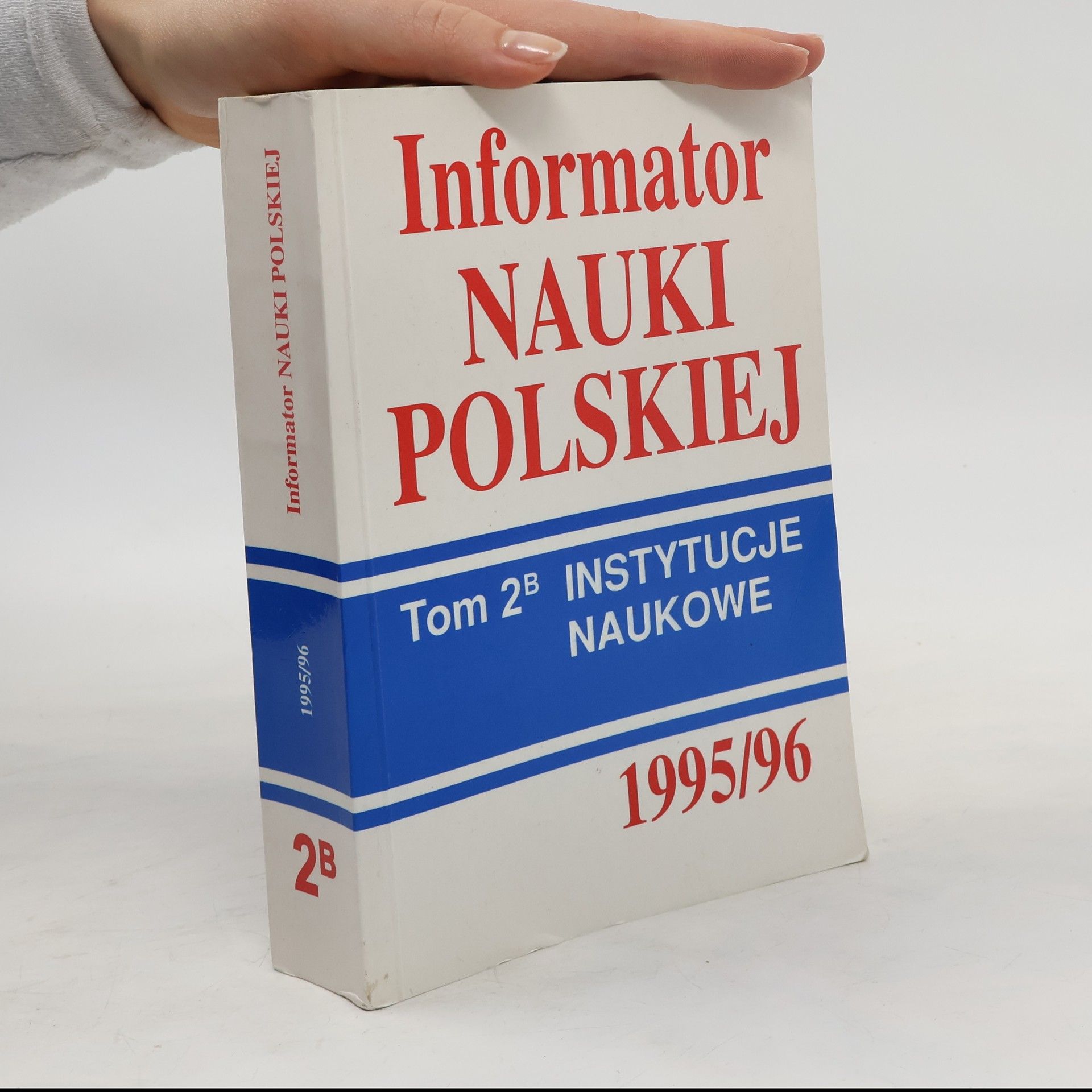 Auteurscollectief Informator nauki polskiej 1995/96. Tom 2b