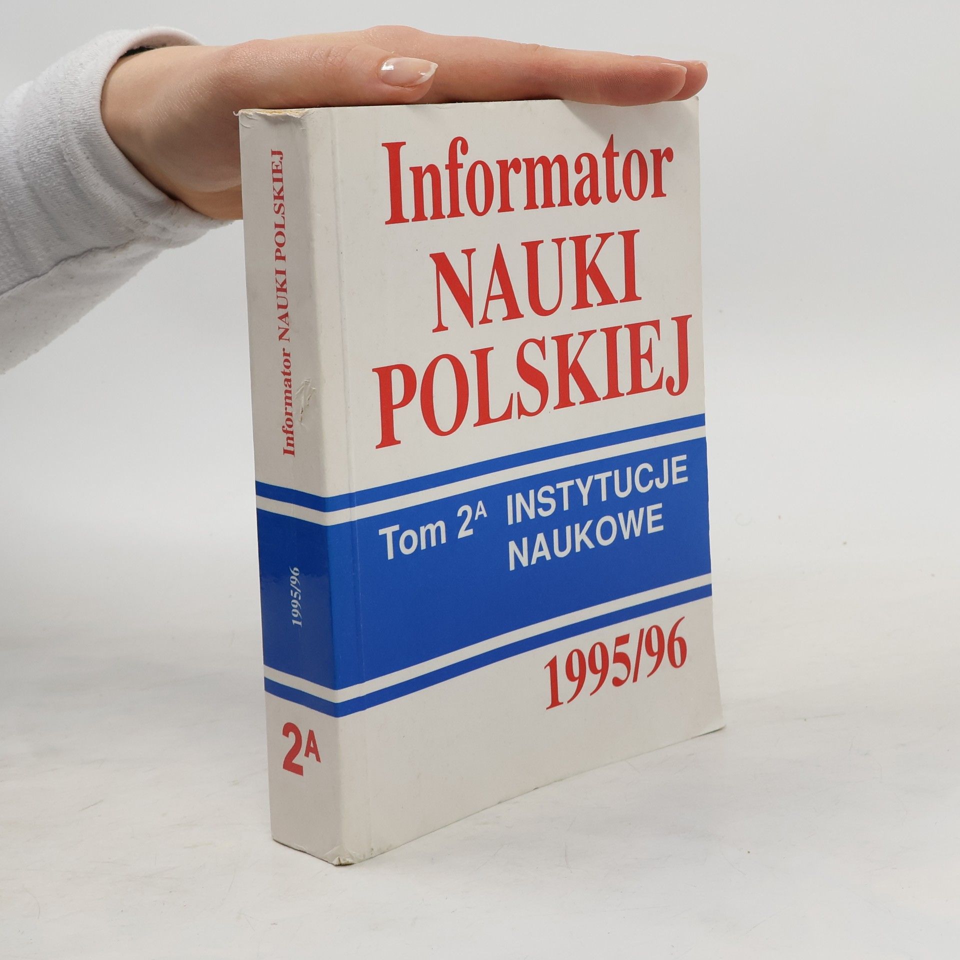 Auteurscollectief Informator nauki polskiej 1995/96. Tom 2a