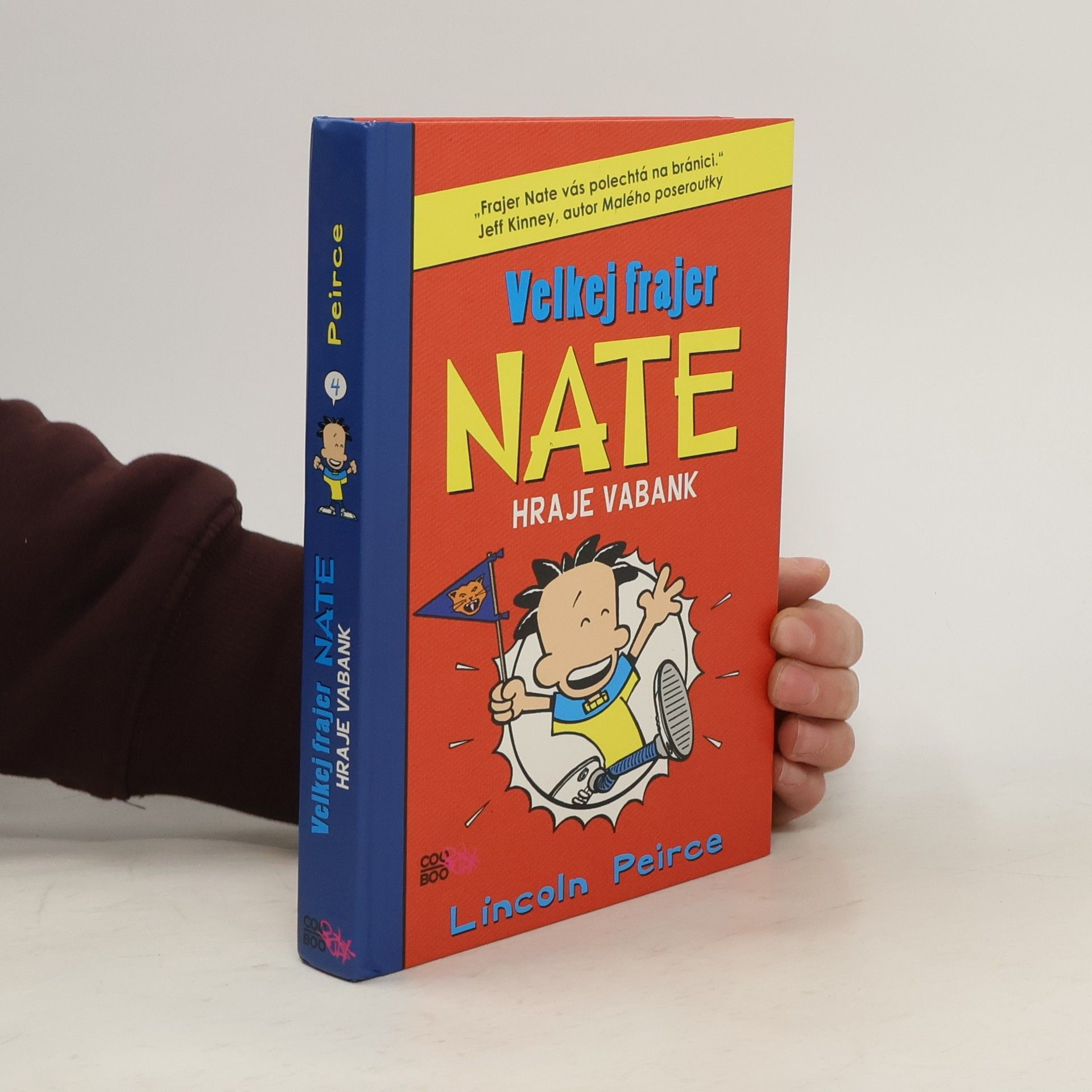 Lincoln Peirce Velkej frajer Nate hraje vabank