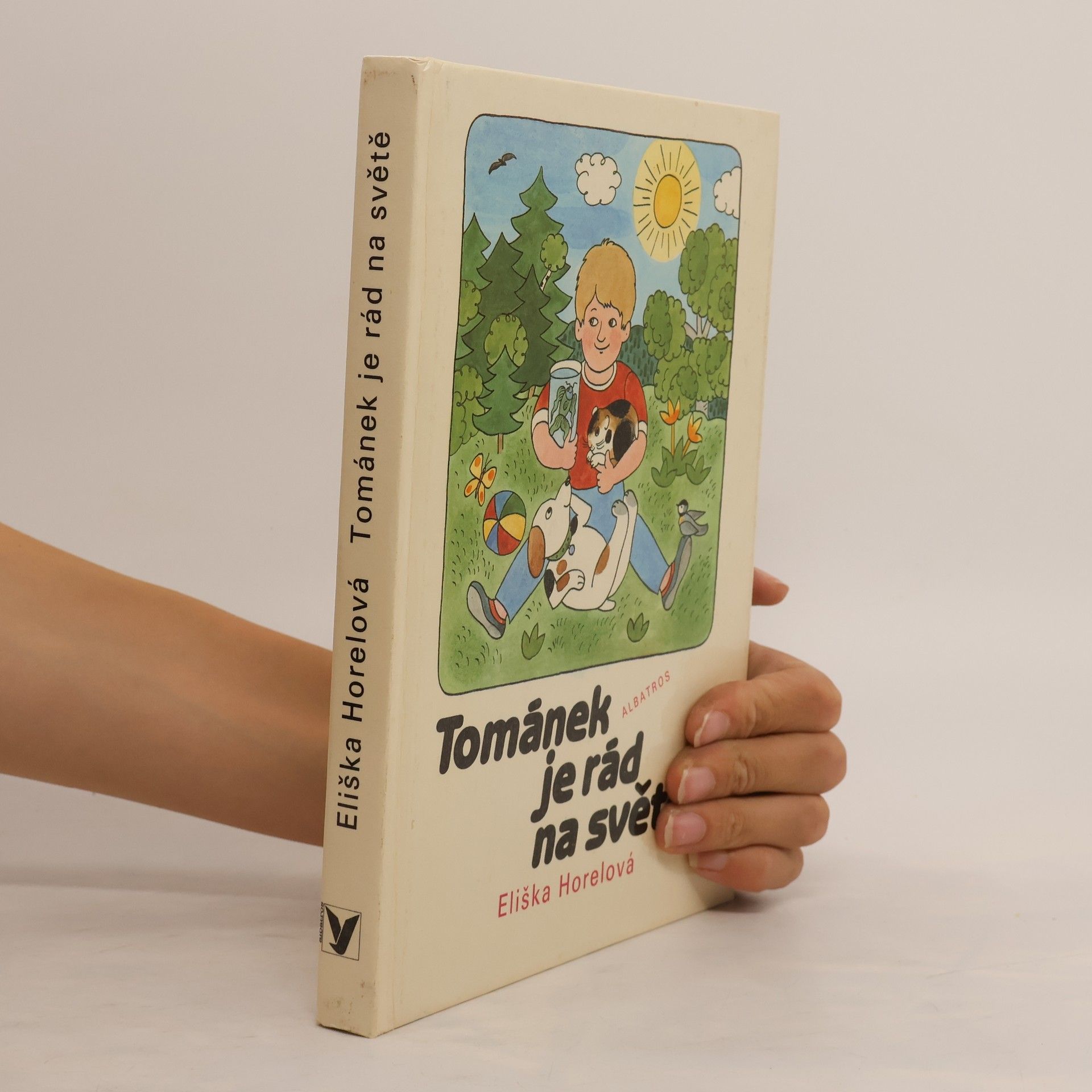 Horelová Eliška Tománek je rád na světě