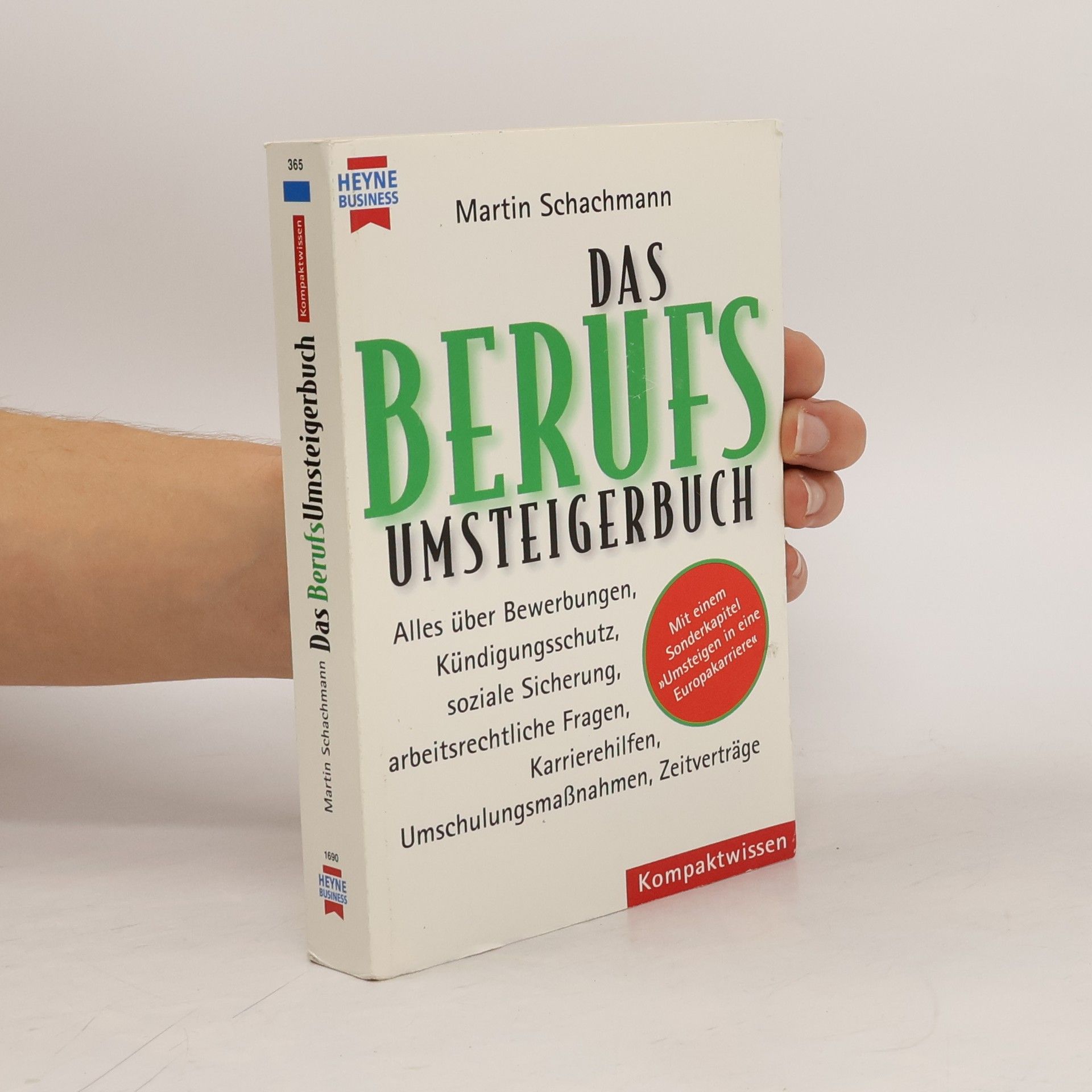 Martin Schachmann Das BerufsUmsteigerBuch